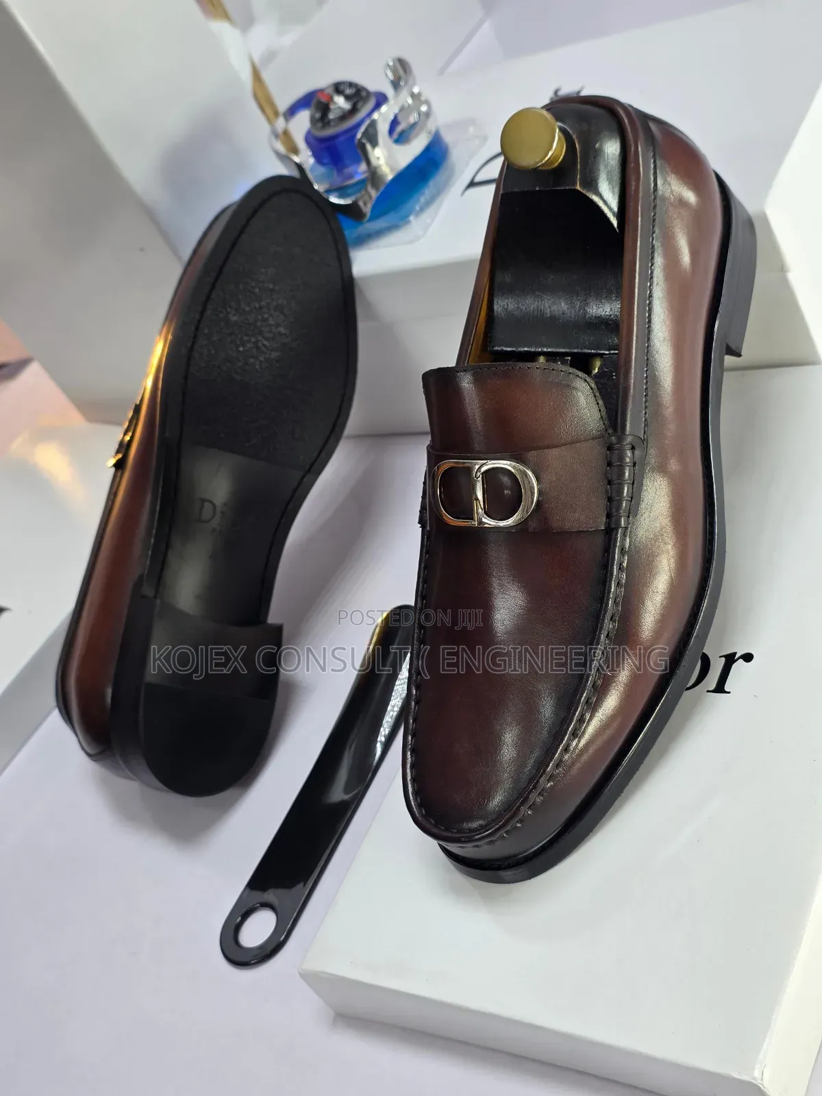Dior Luxury Men Brown Cooperate Men Shoe