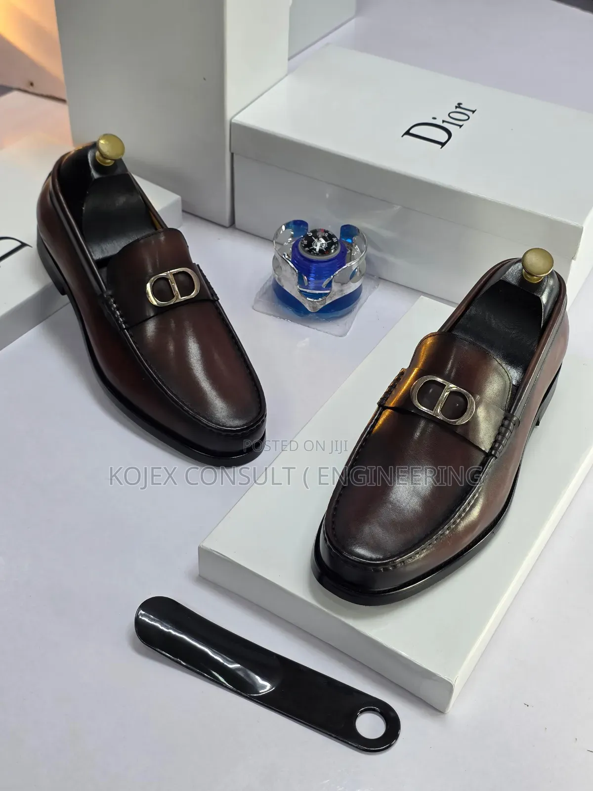 Dior Luxury Men Brown Cooperate Men Shoe