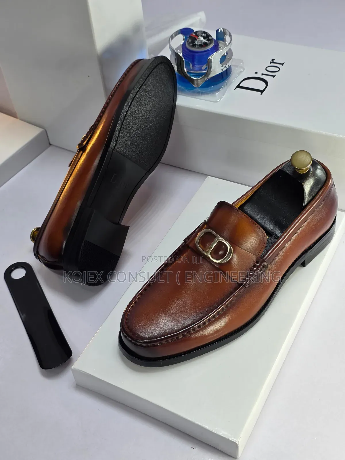Dior Luxury Men Brown Cooperate Men Shoe
