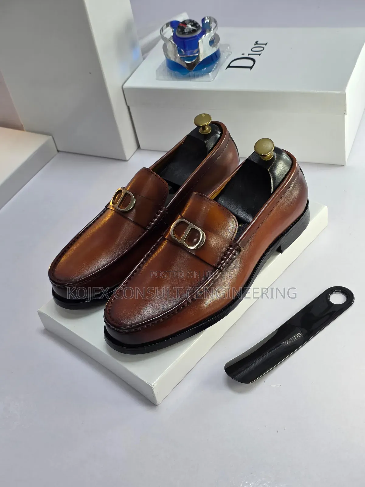 Dior Luxury Men Brown Cooperate Men Shoe