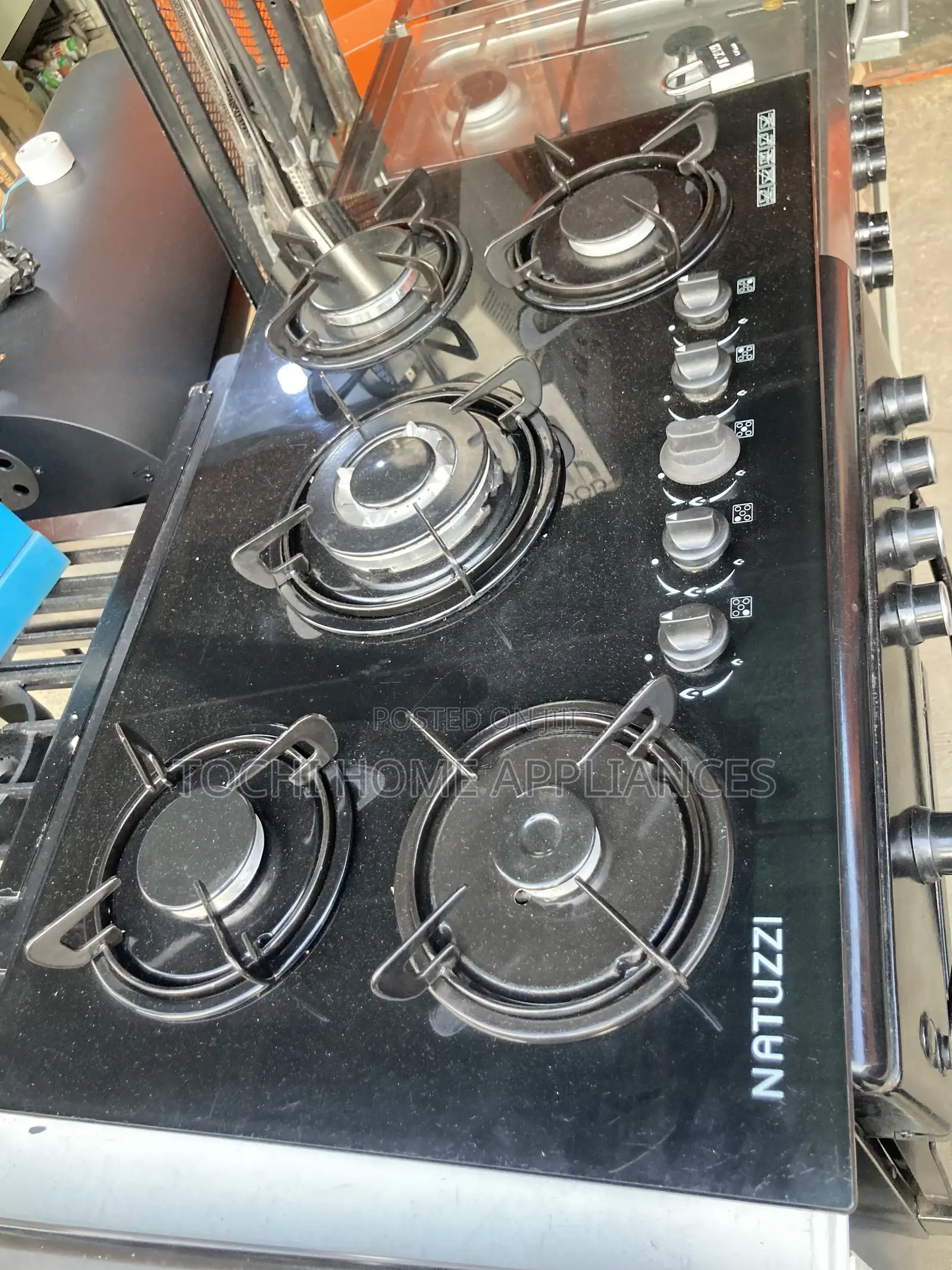 Neat 5 Burner Inbuilt Gas Cooker 90cm