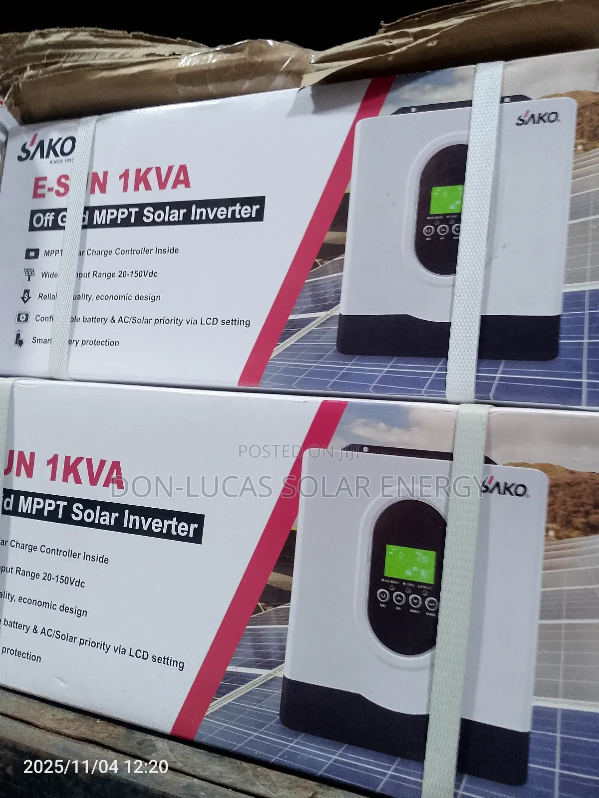 Sako Solar Hybrid Inverter 1kva 12v