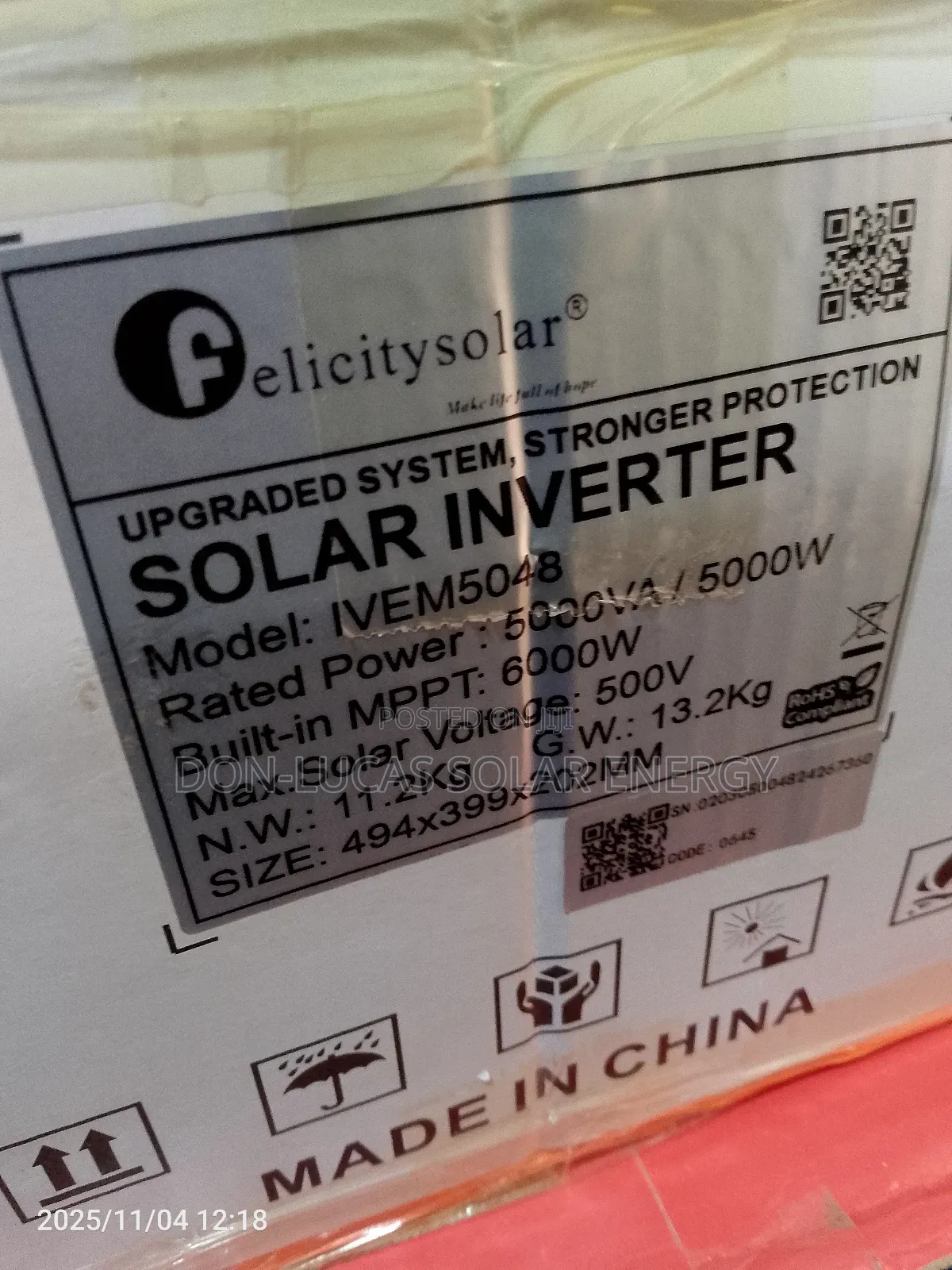 Felicity Inverter 5kva Ivem 48v