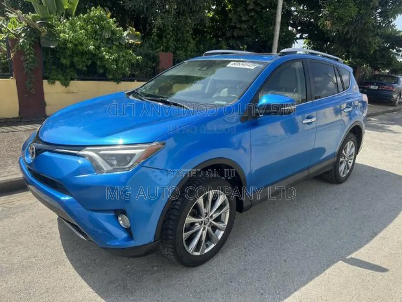 Toyota RAV4 Limited AWD (2.5L 4cyl 6A) 2016 Blue