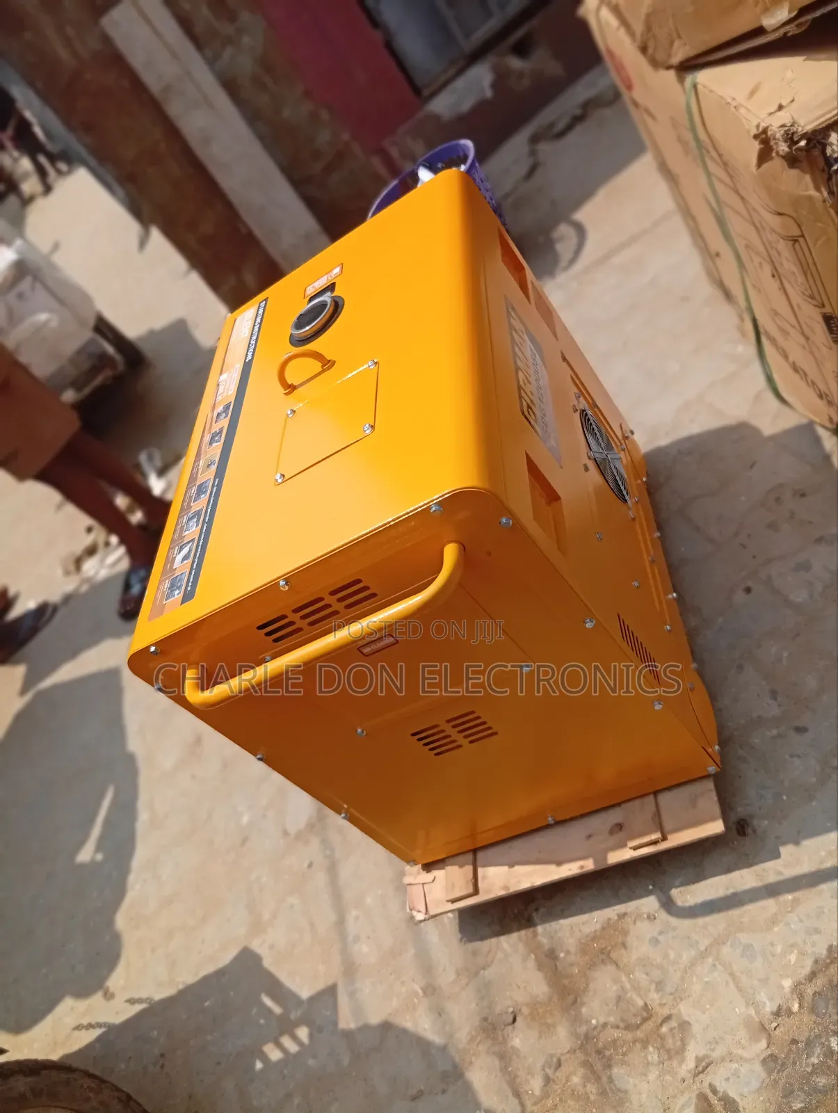 10.5 Kva Originals Fireman Soundproof Generator