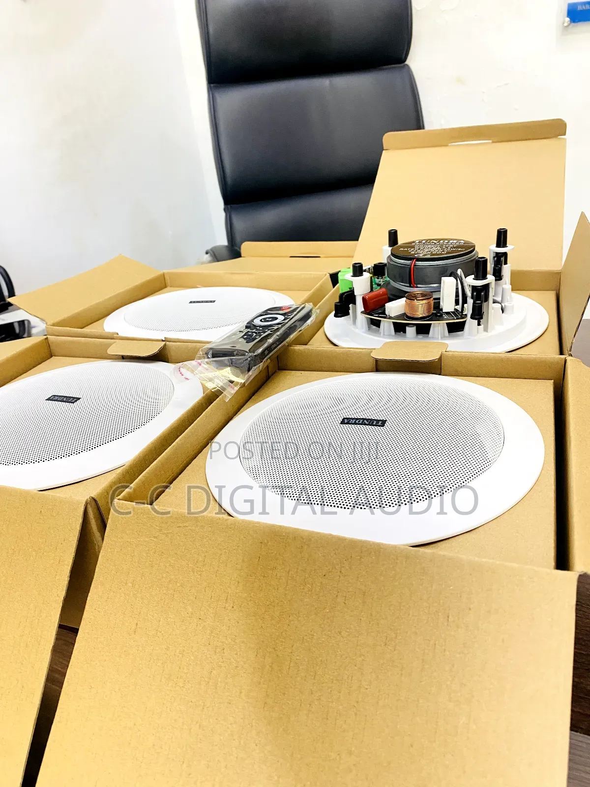 Tundra 30 Watt 4 in 1 Ceiling Speaker With Remote