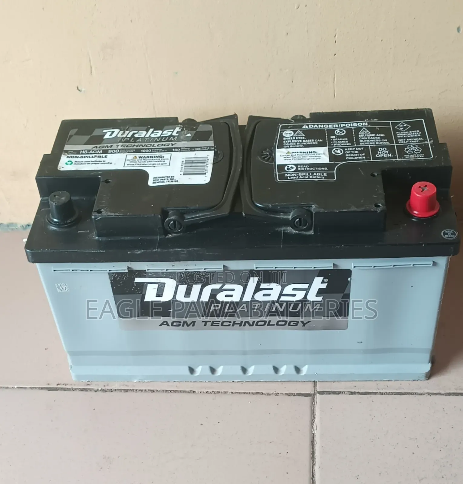 Duralast Agm Battery 12v 95ah