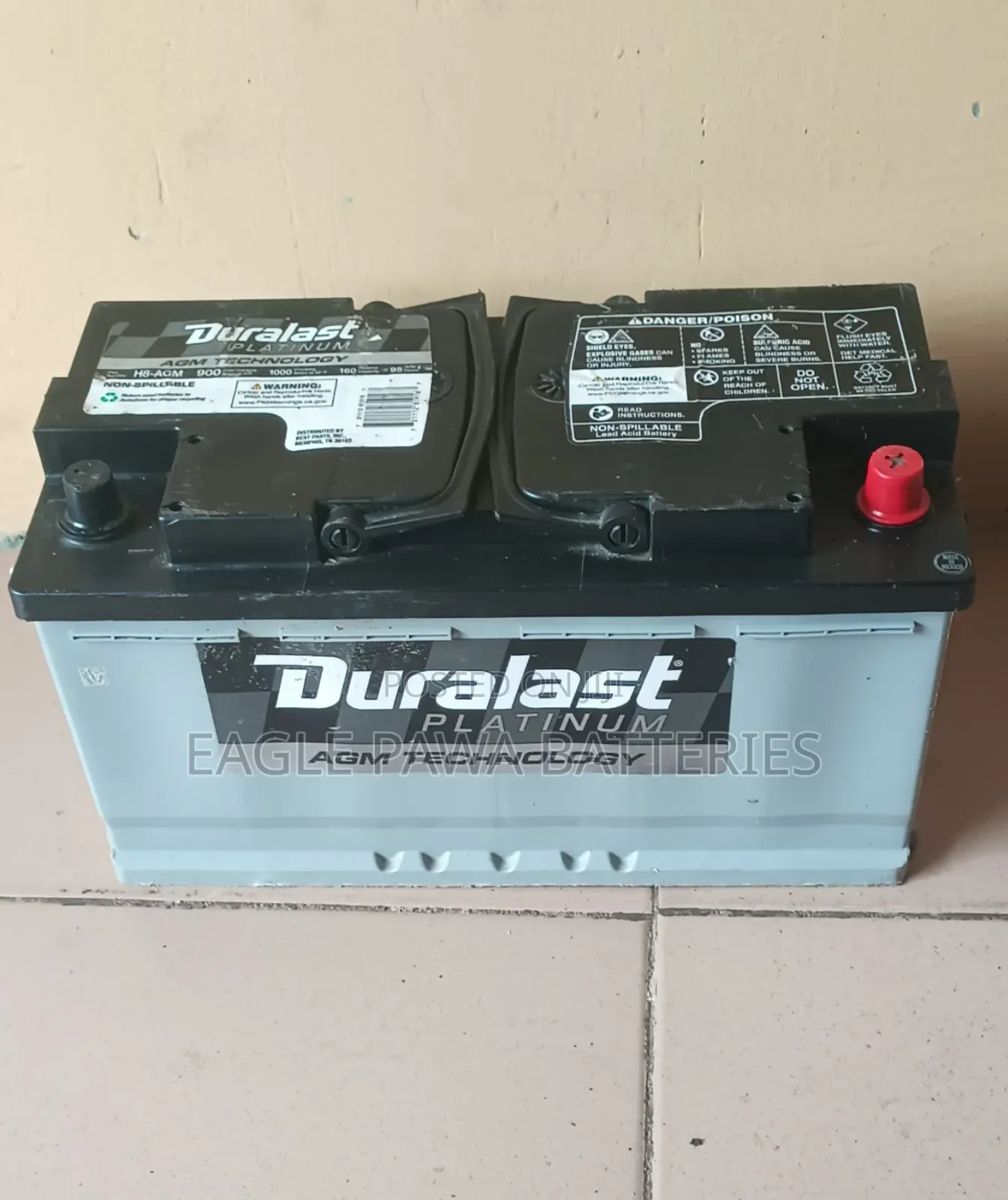 Duralast Agm Battery 12v 95ah