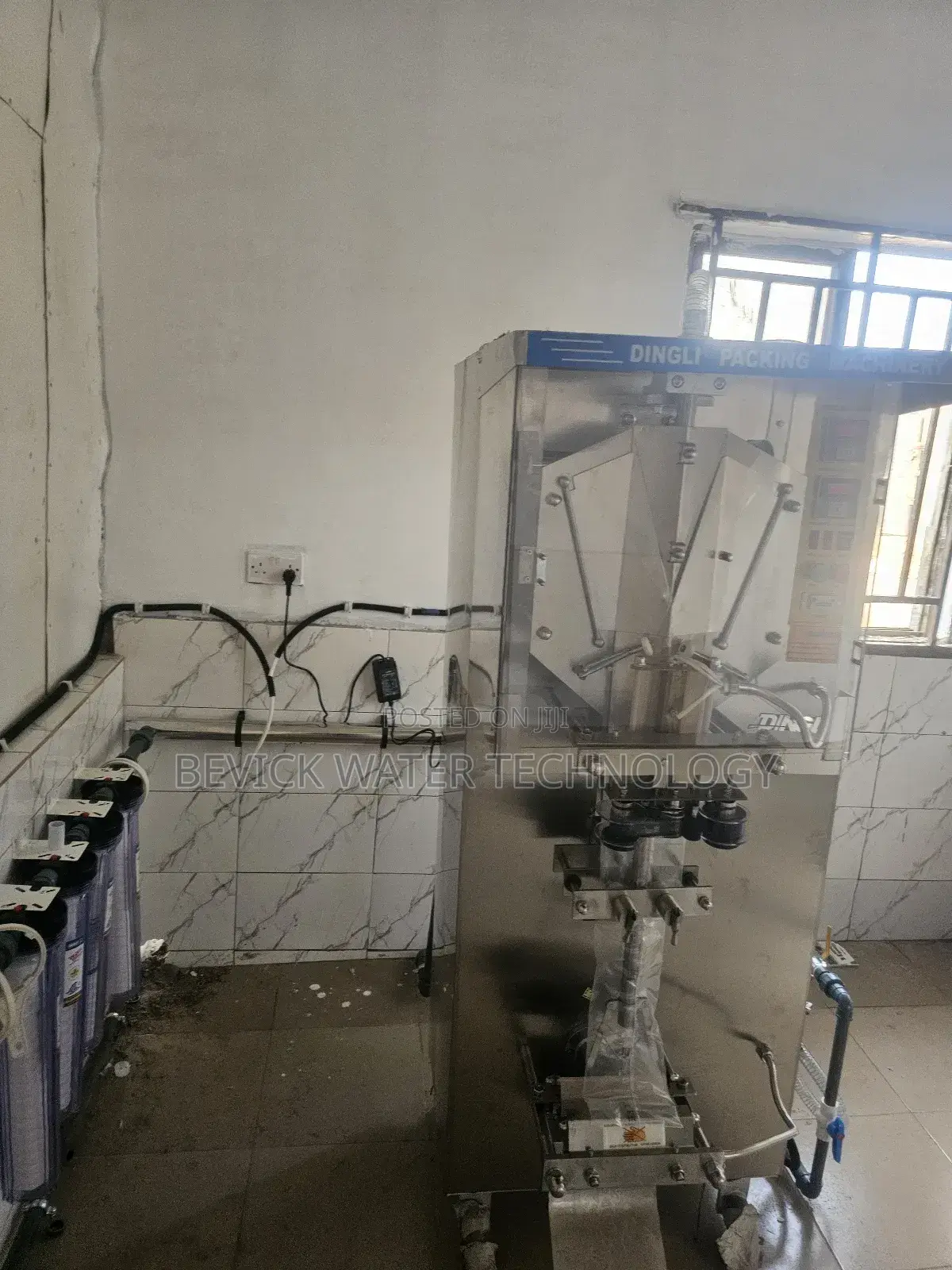 Sachet Water Machine Installation + Plumbing + Electrical