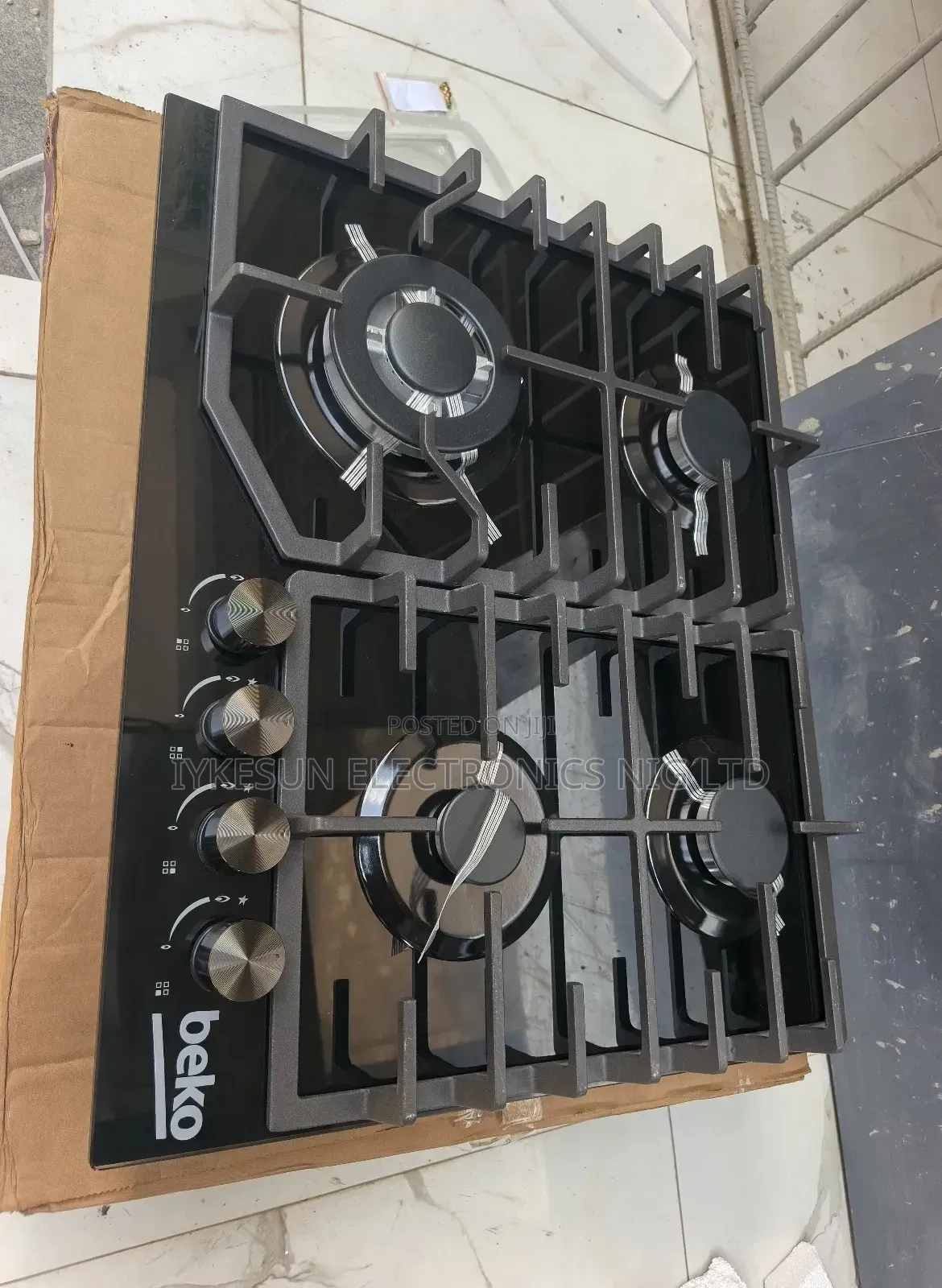 Original Beko 2025 New Design Built-in 4 Burners Gas Cooker Hob 60cm