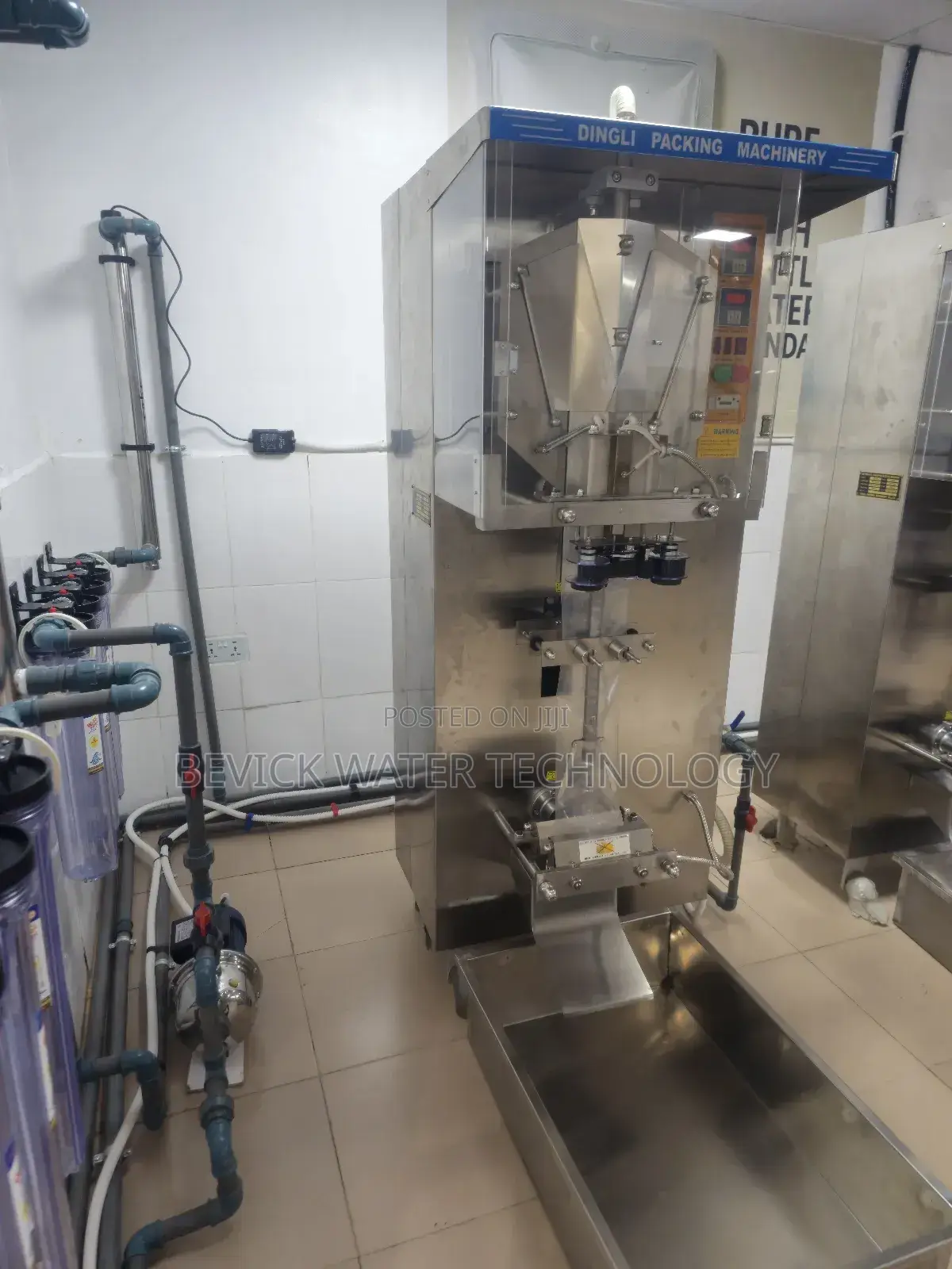 Full Sachet Water Factory Installation (Plug Produce)