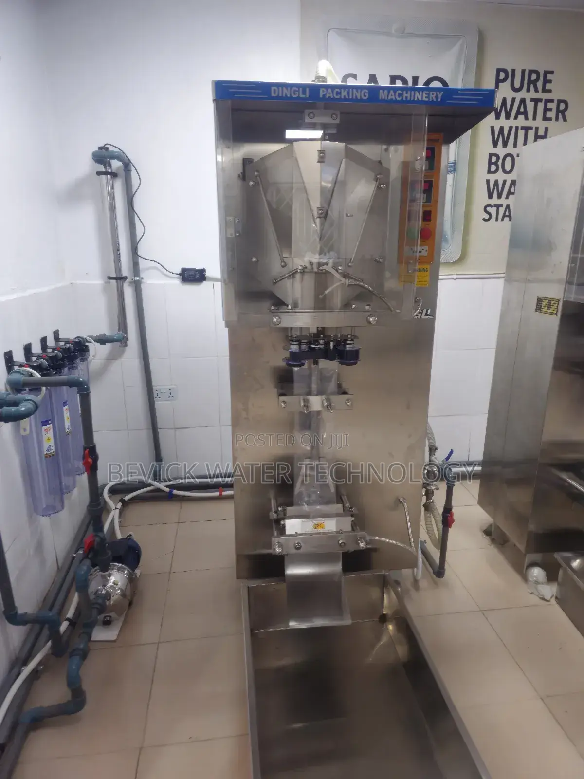 Full Sachet Water Factory Installation (Plug Produce)