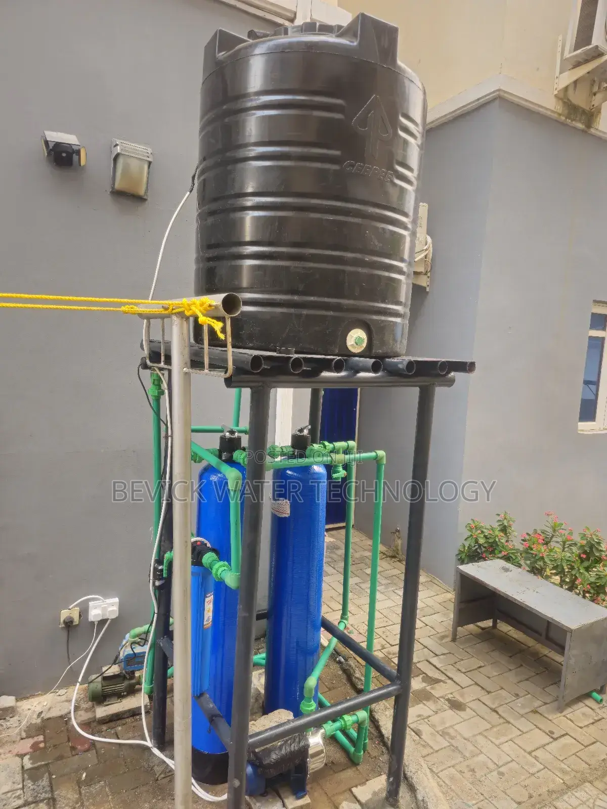 Complete Water Treatment Plant Setup — Ready for Production 