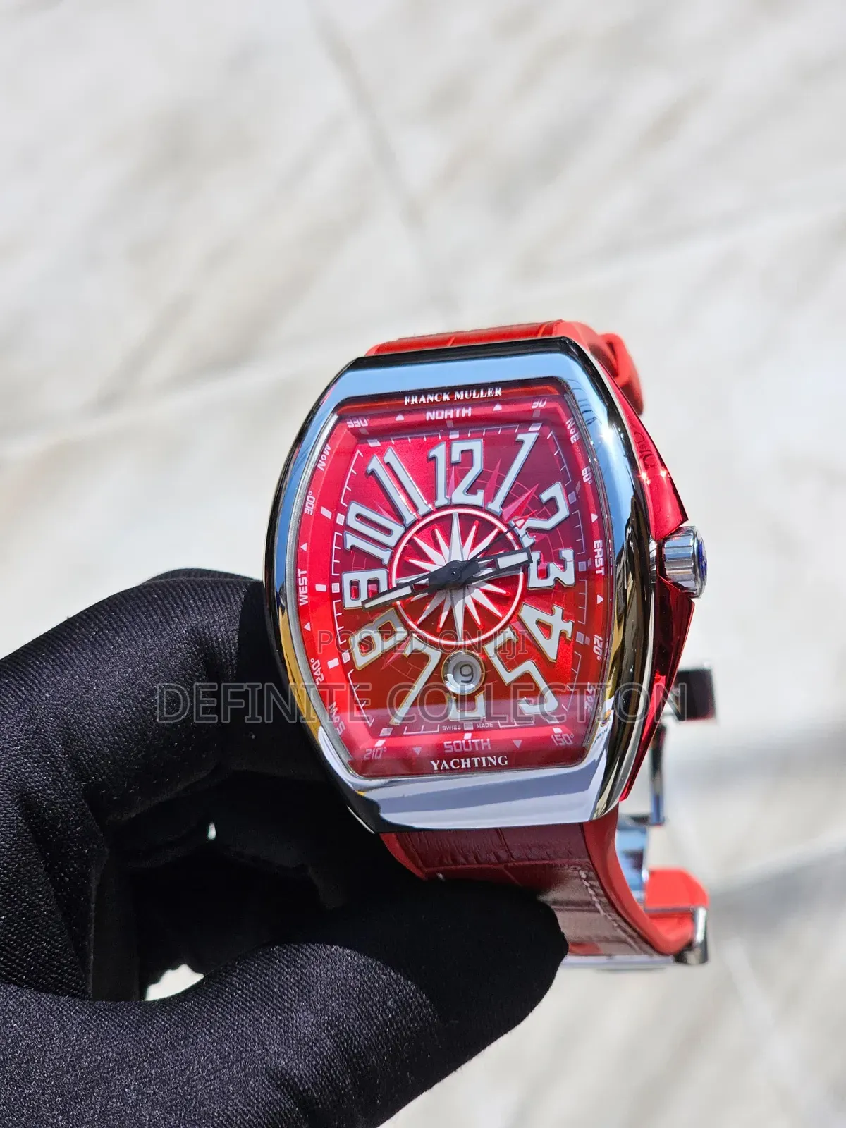 New Black Franck Muller Luxury Wristwatch