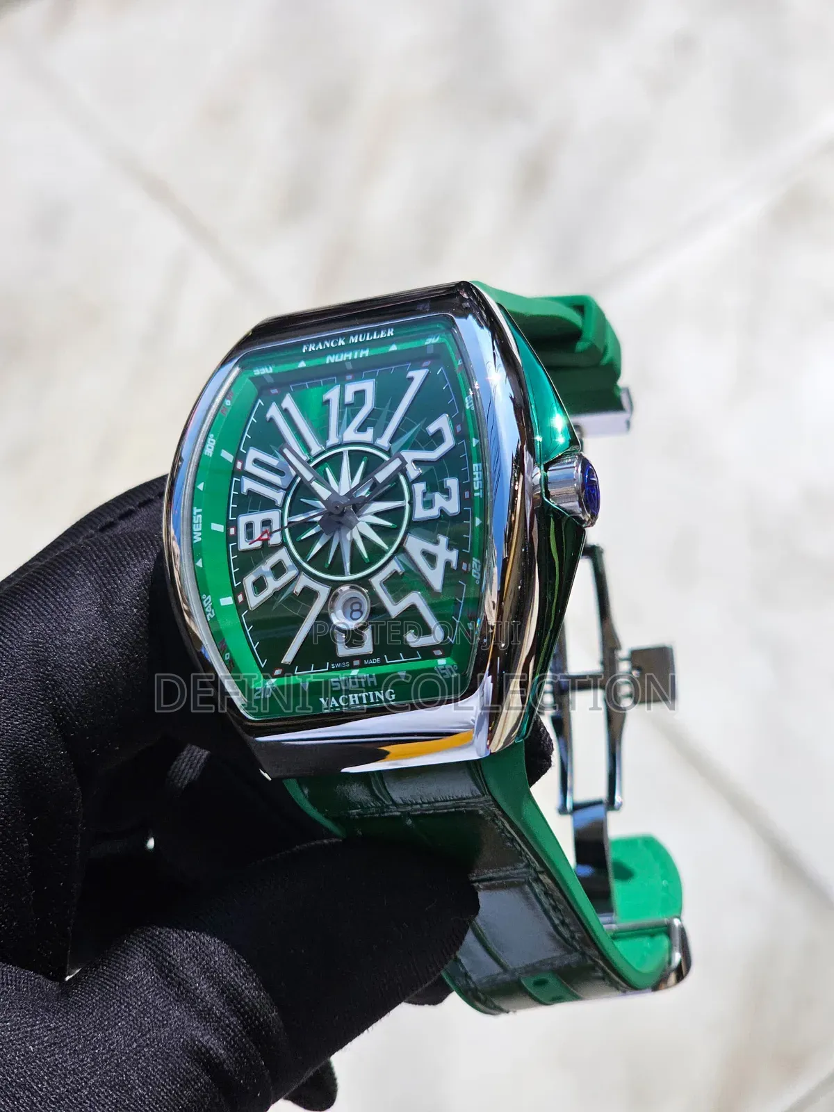 New Black Franck Muller Luxury Wristwatch