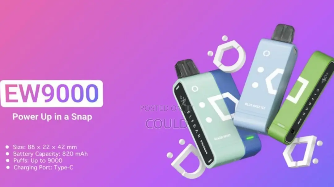Elf Bar Ew9000 Kit (Pod + Battery)