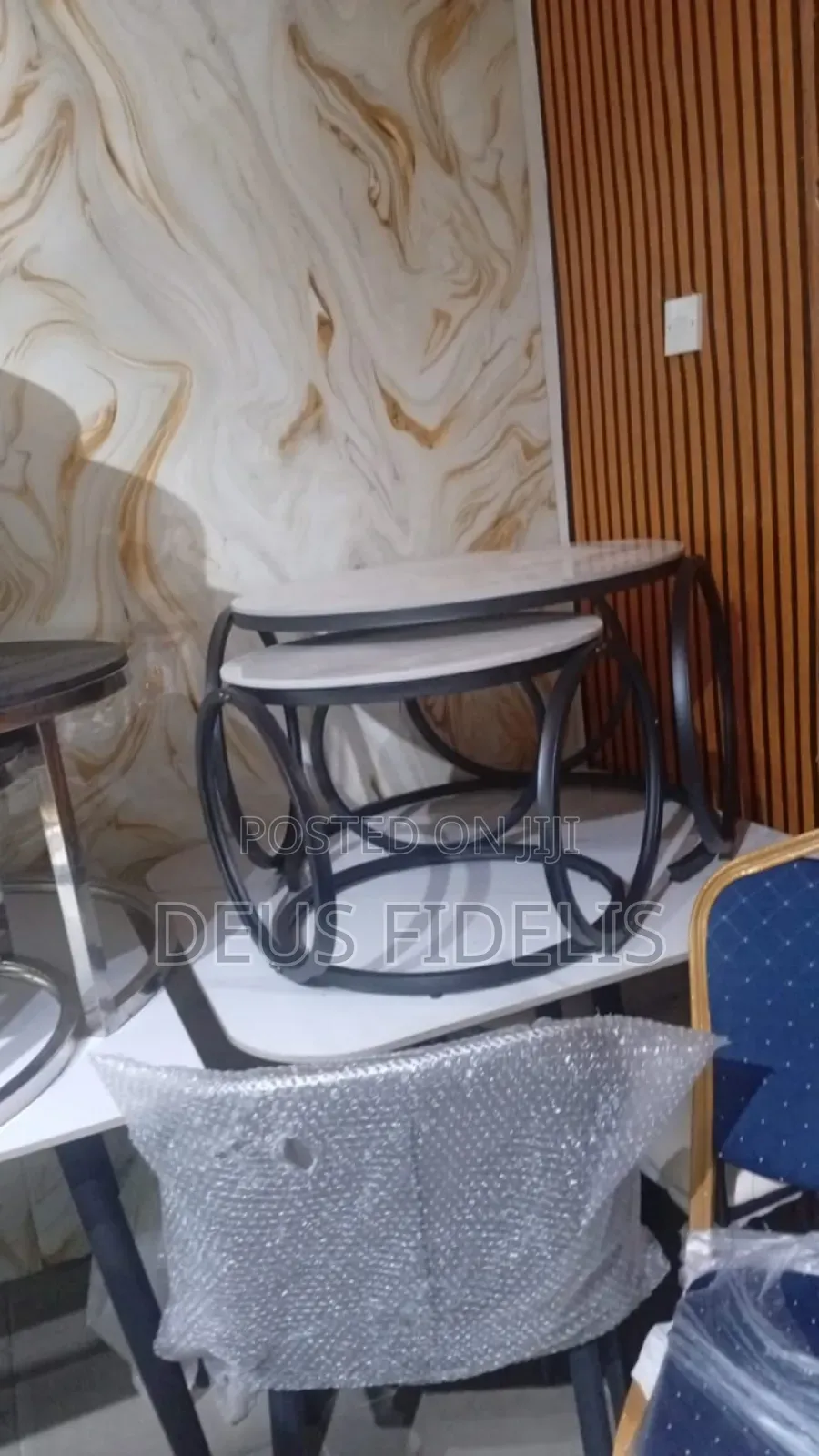 2 in 1 Marble Center Table