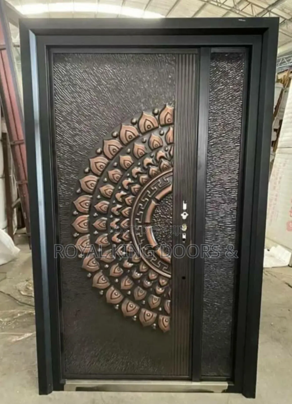 German Copper Cast Security Doors
