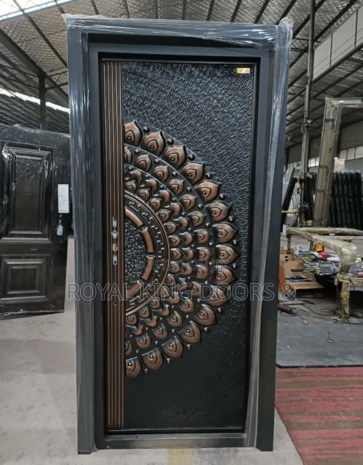 German Copper Cast Security Doors