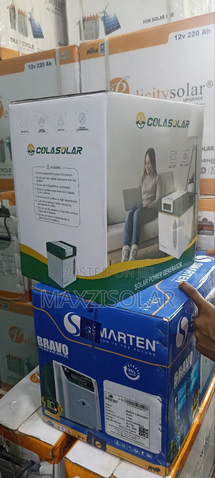 2kwh Colasolar Generator