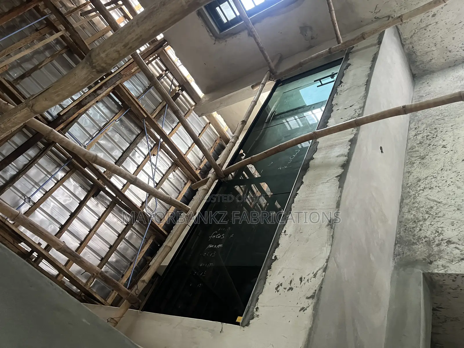 Gray Glass Railings