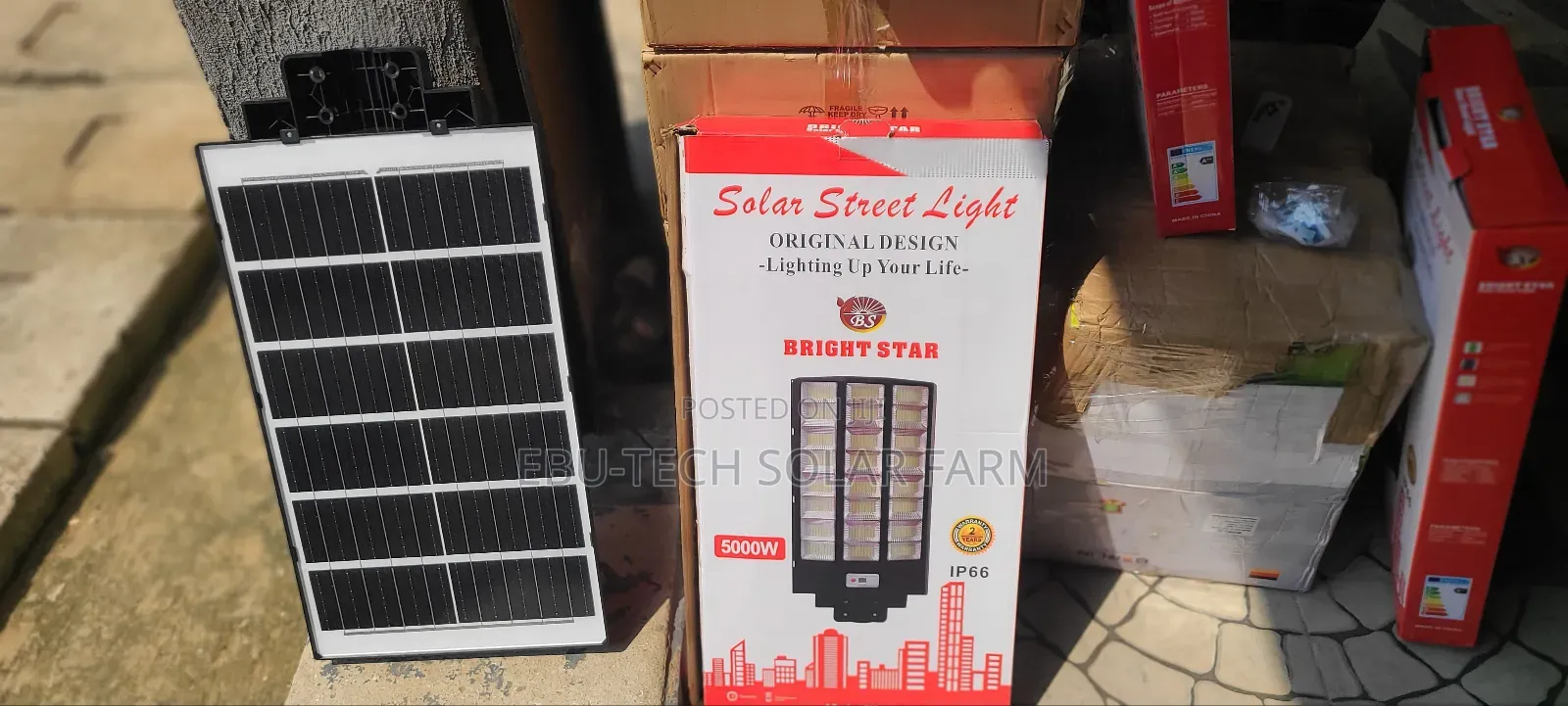 600w Solar Street Light 30eyes