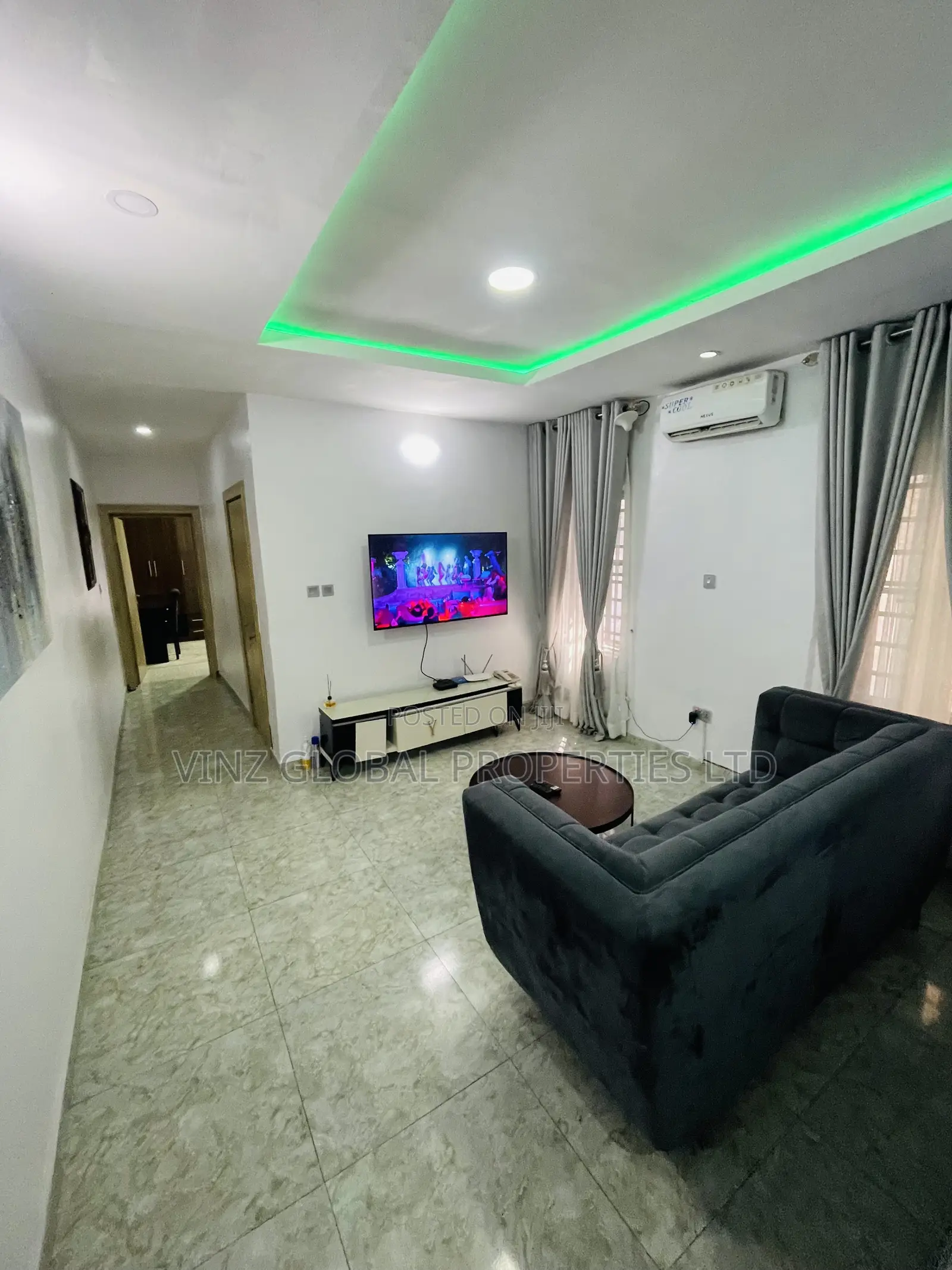 Furnished 1 Bedroom With Pool,Gym, 24/7hrs Power Visitor’S Bathroom