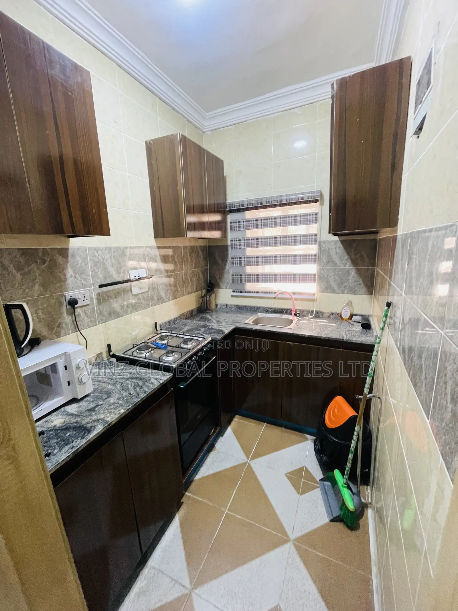 Furnished 1 Bedroom With Pool,Gym, 24/7hrs Power Visitor’S Bathroom
