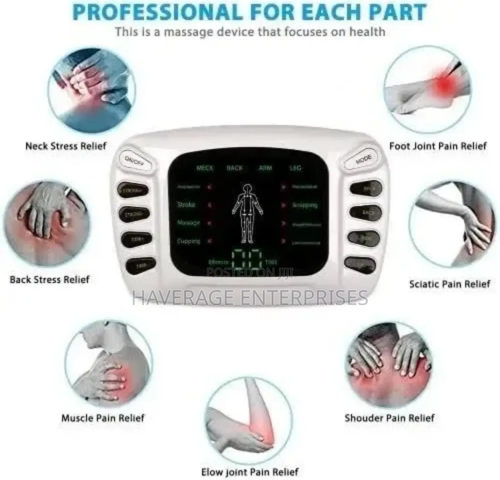 Quality Blueidea Electronic Pulse Massager