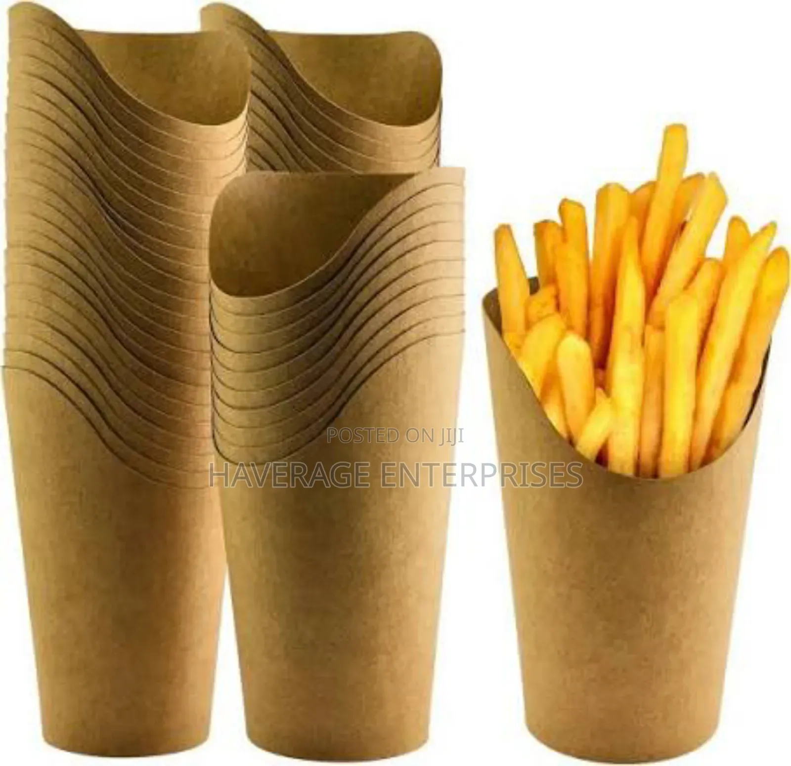 16oz Paper Disposable French Fries,Popcorn Salad Cup 200pcs