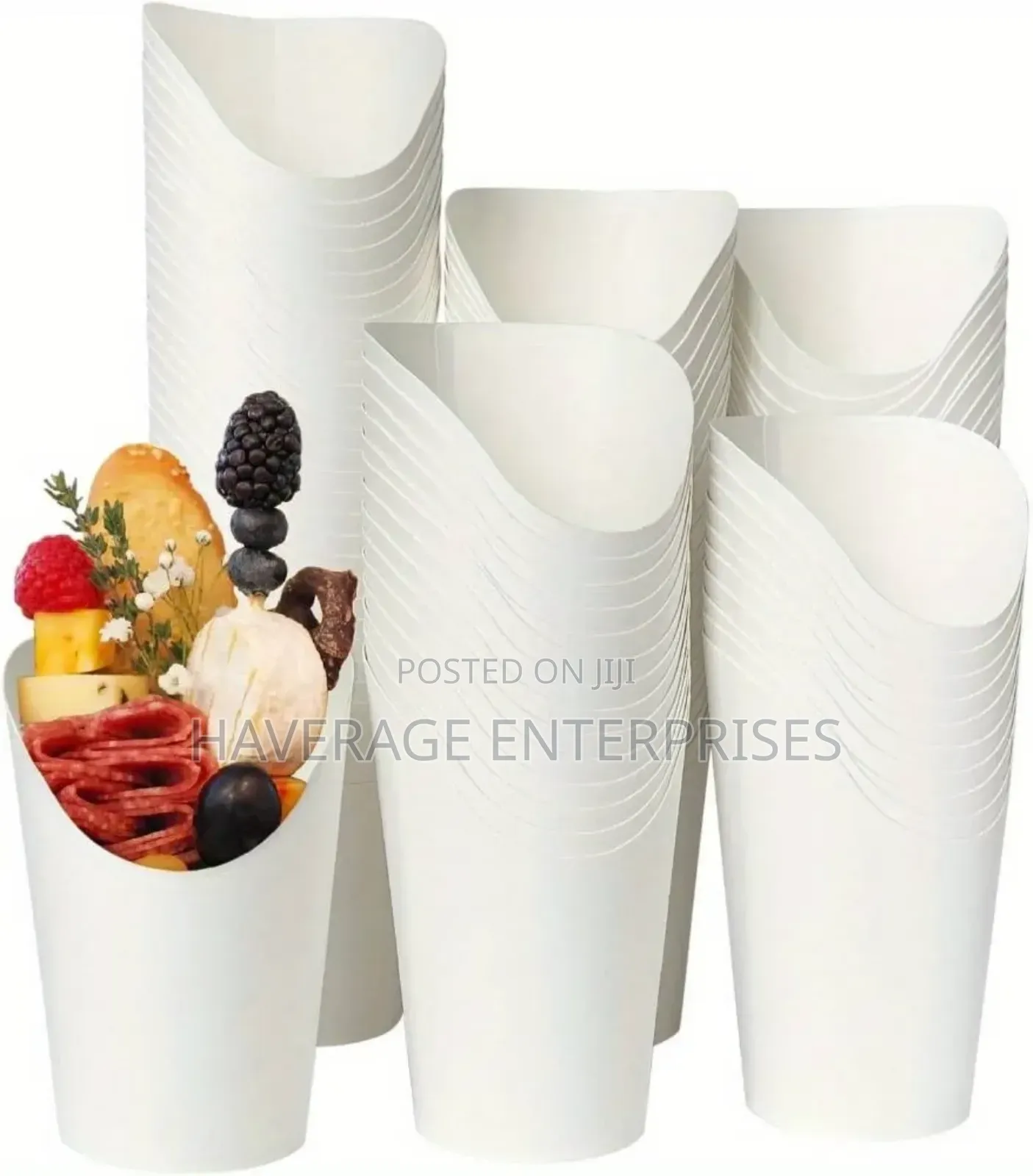 16oz Paper Disposable French Fries,Popcorn Salad Cup 200pcs