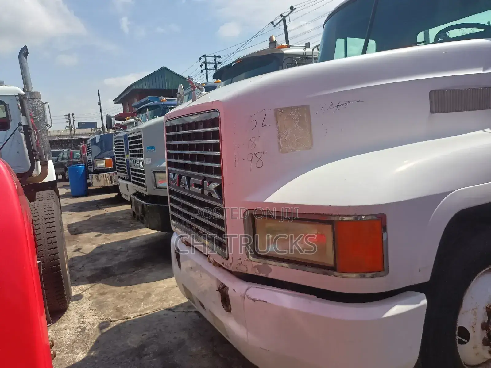 Mack Tipper Truck and Trailer Head Truck