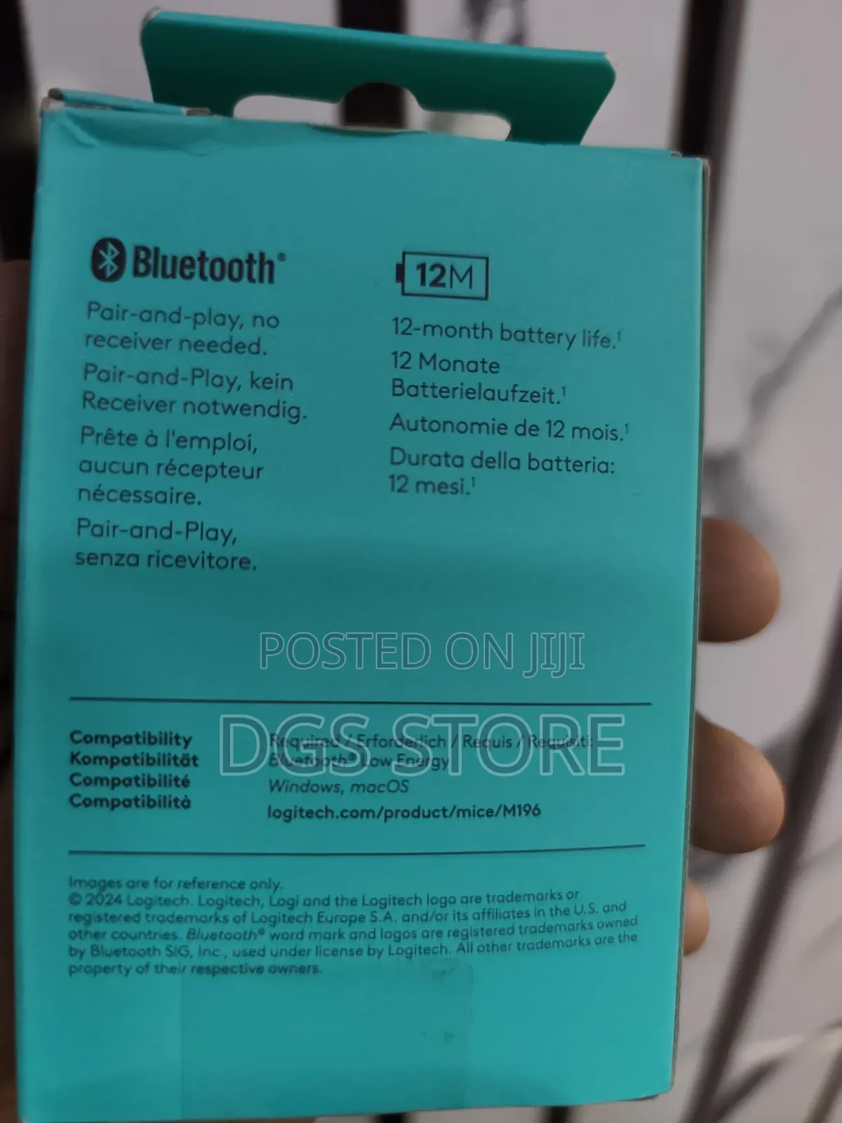 Logitech M196 Bluetooth Mouse