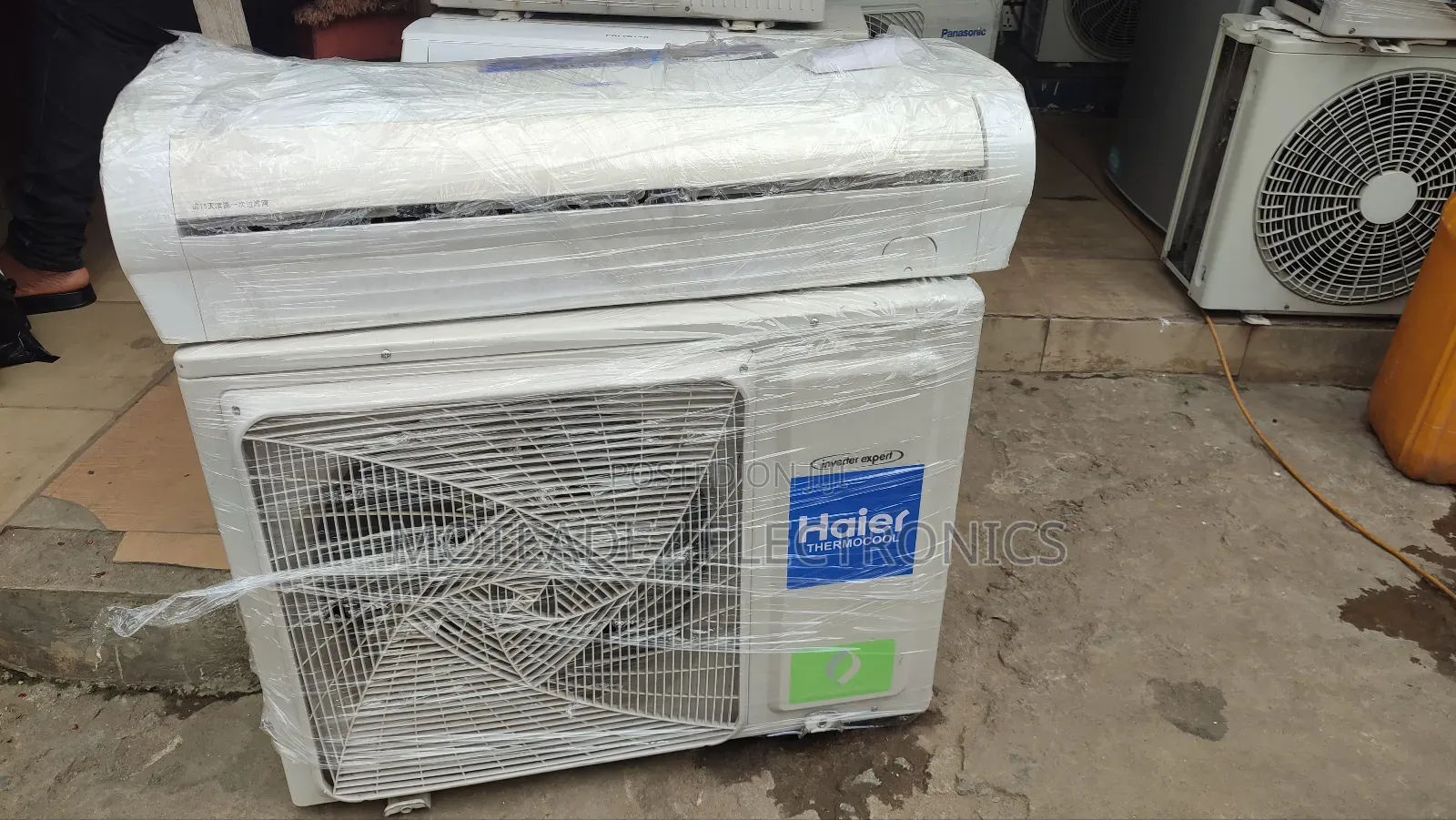 Foreign Used Haier Thermocool 2hp Inverter Copper Condenser AC/Remote
