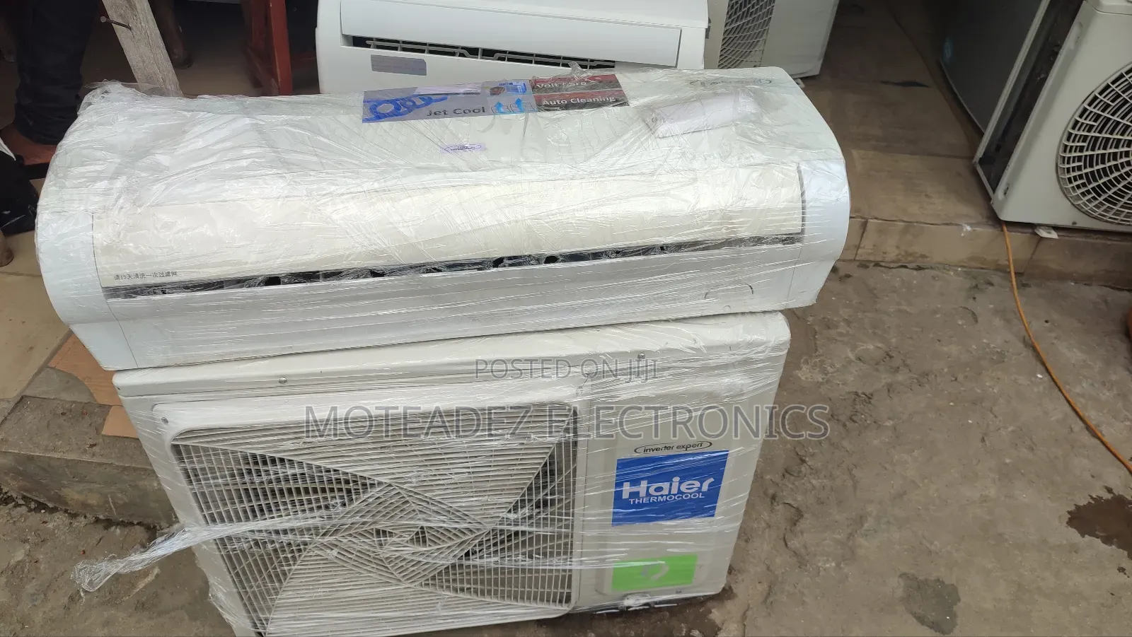 Foreign Used Haier Thermocool 2hp Inverter Copper Condenser AC/Remote