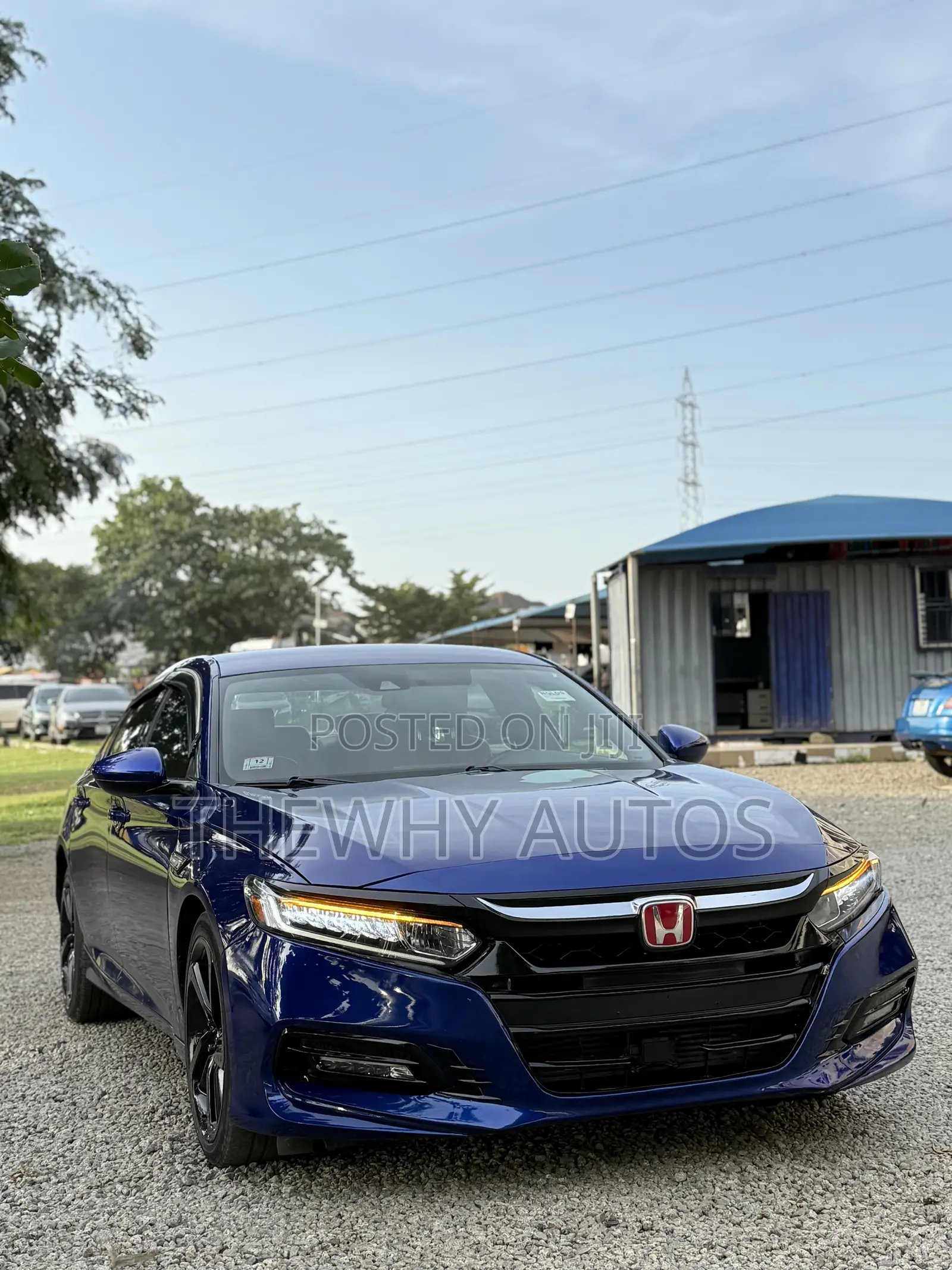 Honda Accord Sport 2018 Blue