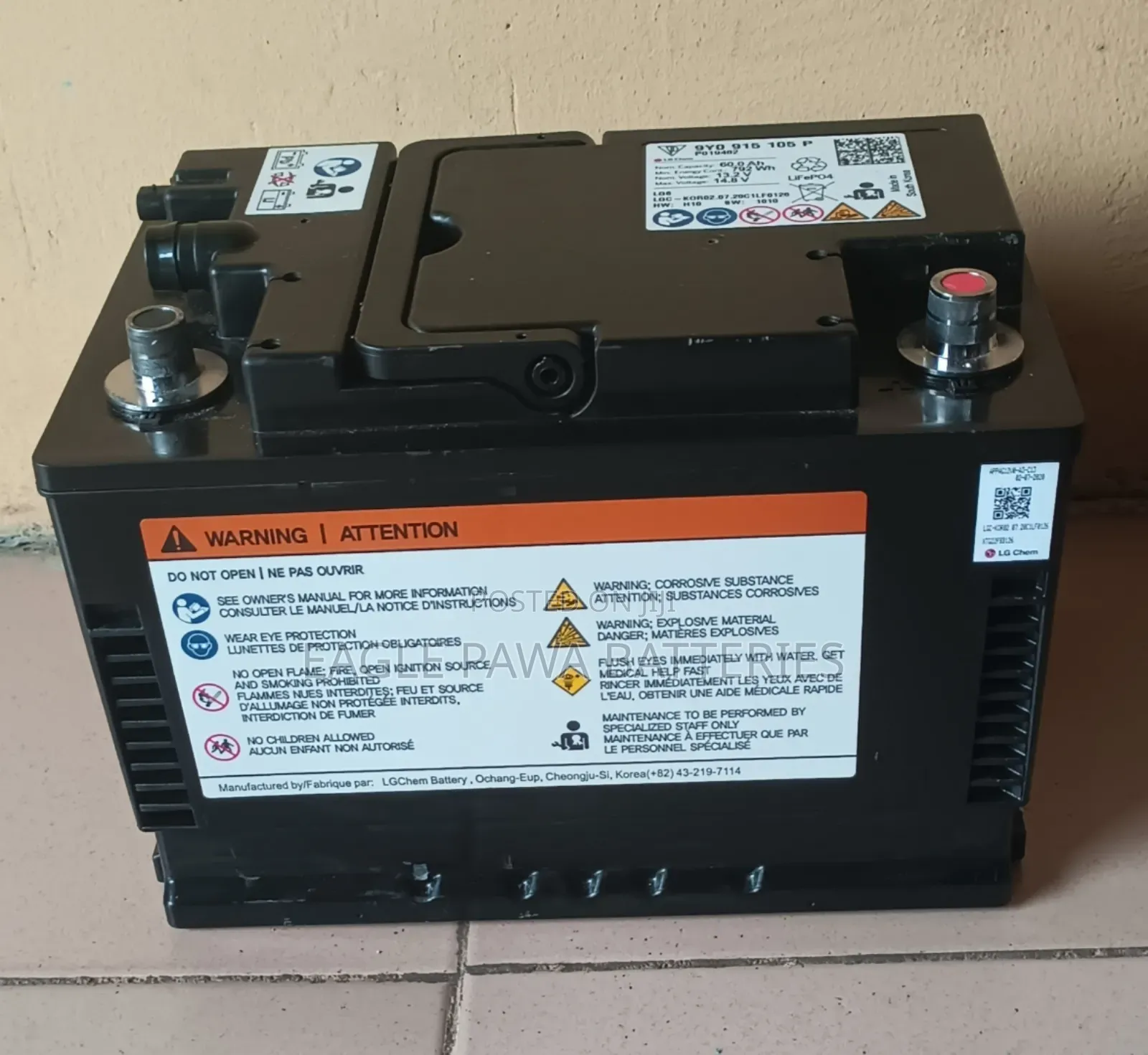 Porsche Lithium Battery