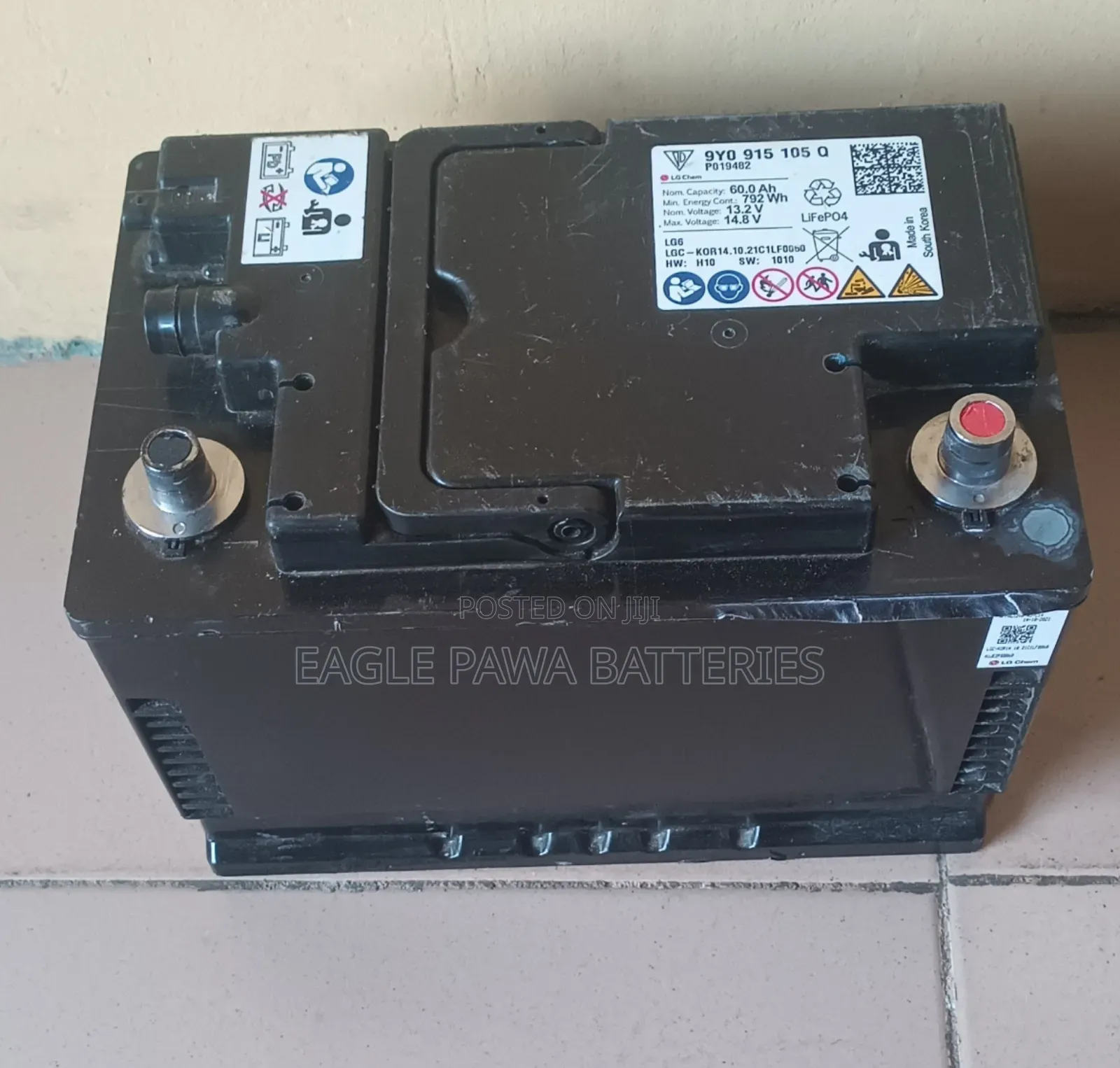 Porsche Lithium Battery