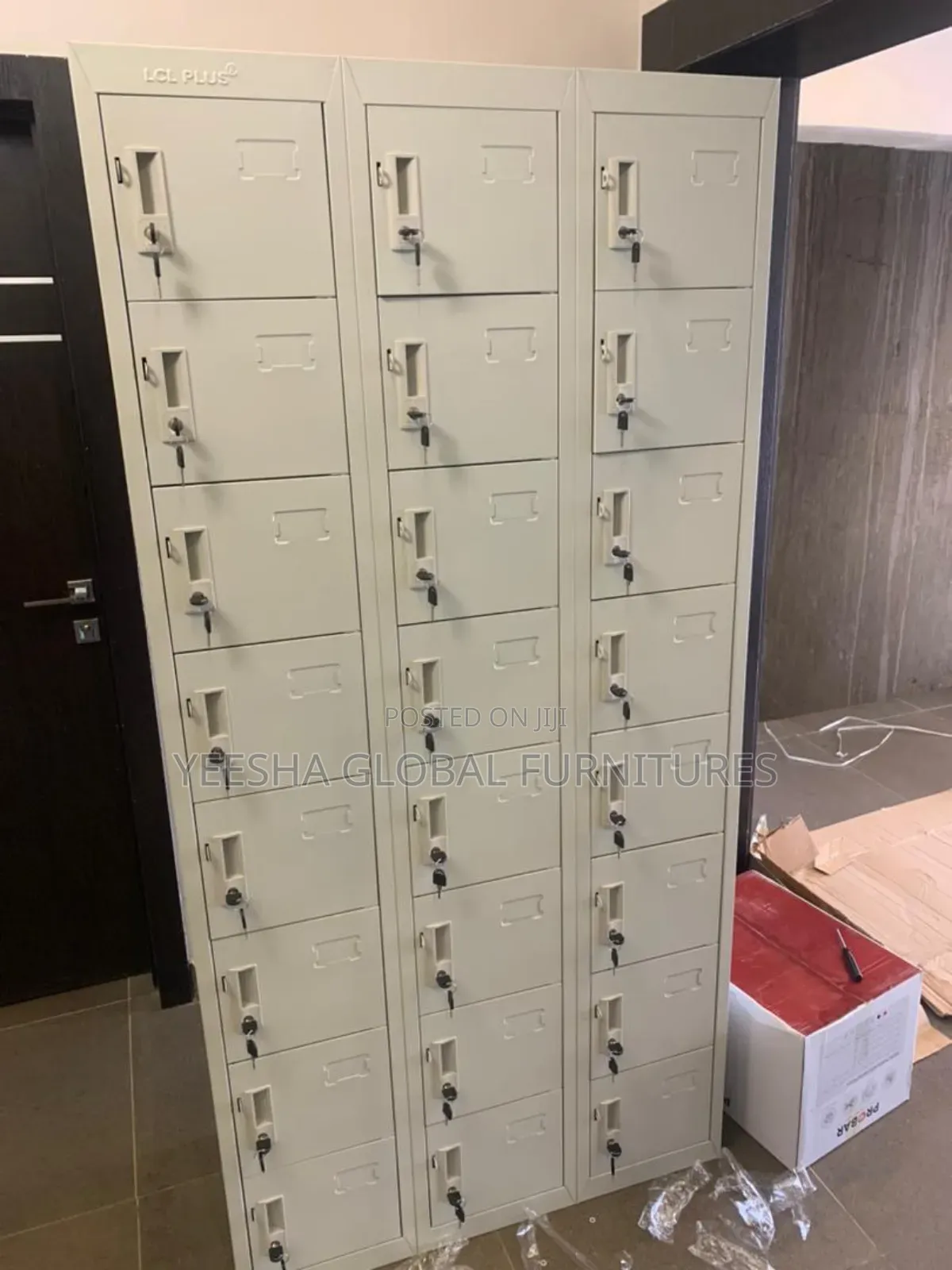 24 Door Heavy Metal Locker 2 Lock Options