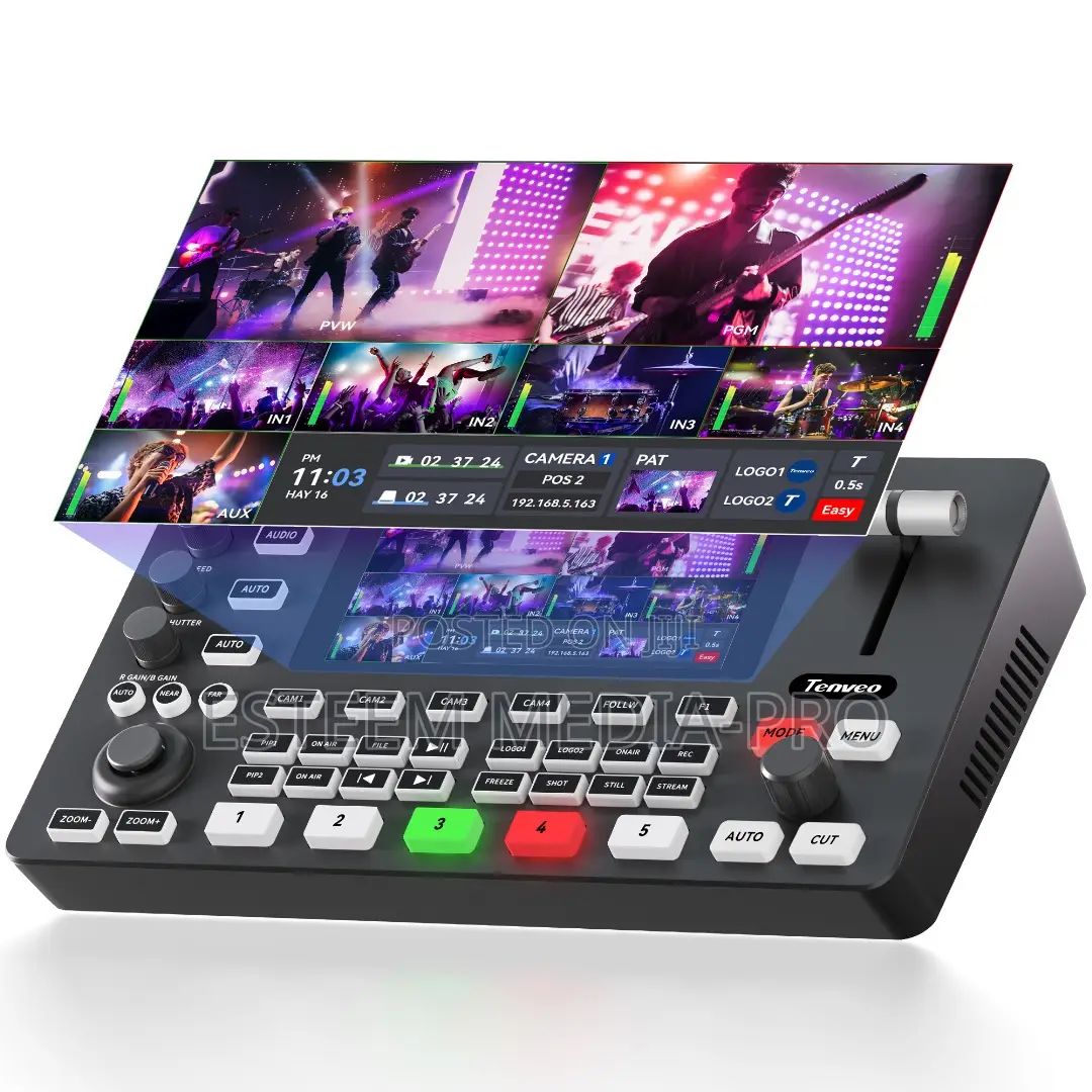 Tenveo Pc500 4 Channels Input -in Video Switcher