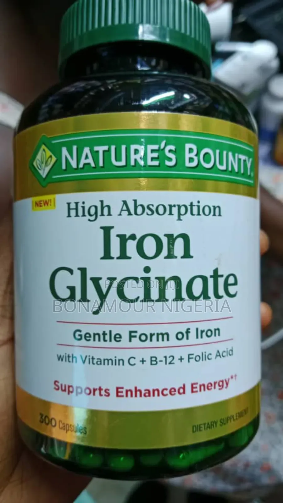 Iron Glycinate X 300 Capsules