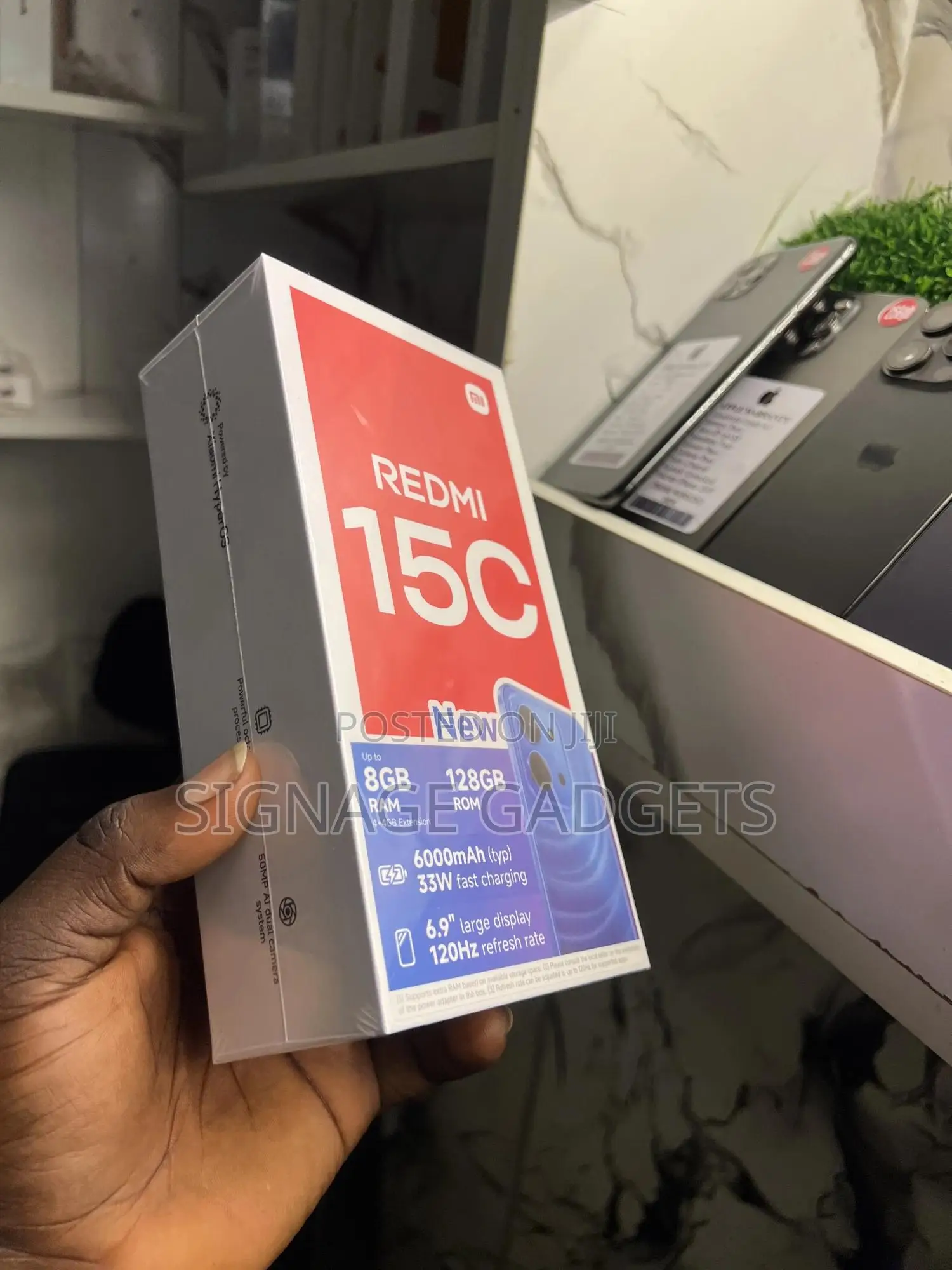 New Xiaomi Redmi 15C 4G 128 GB Black