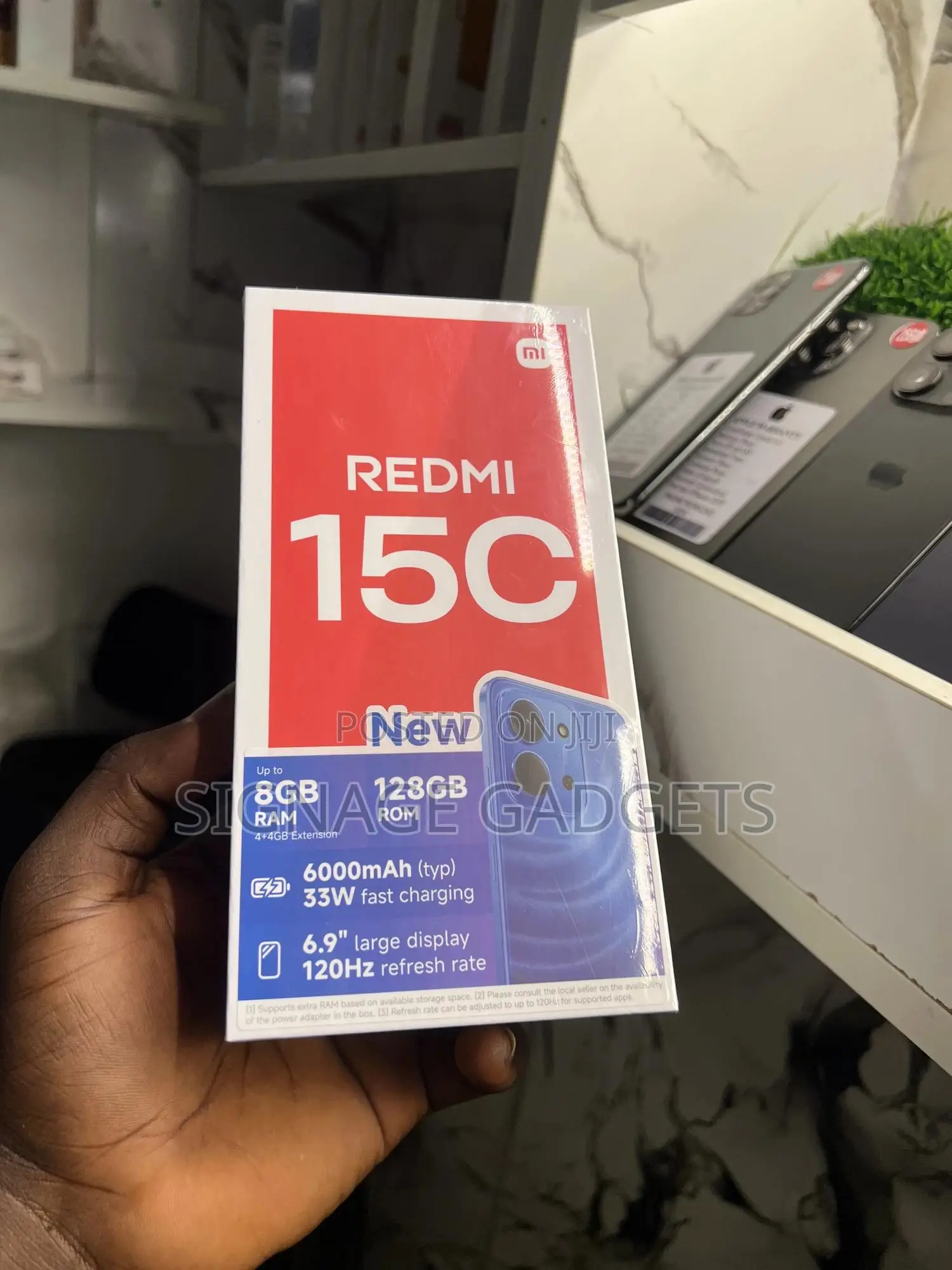 New Xiaomi Redmi 15C 4G 128 GB Black