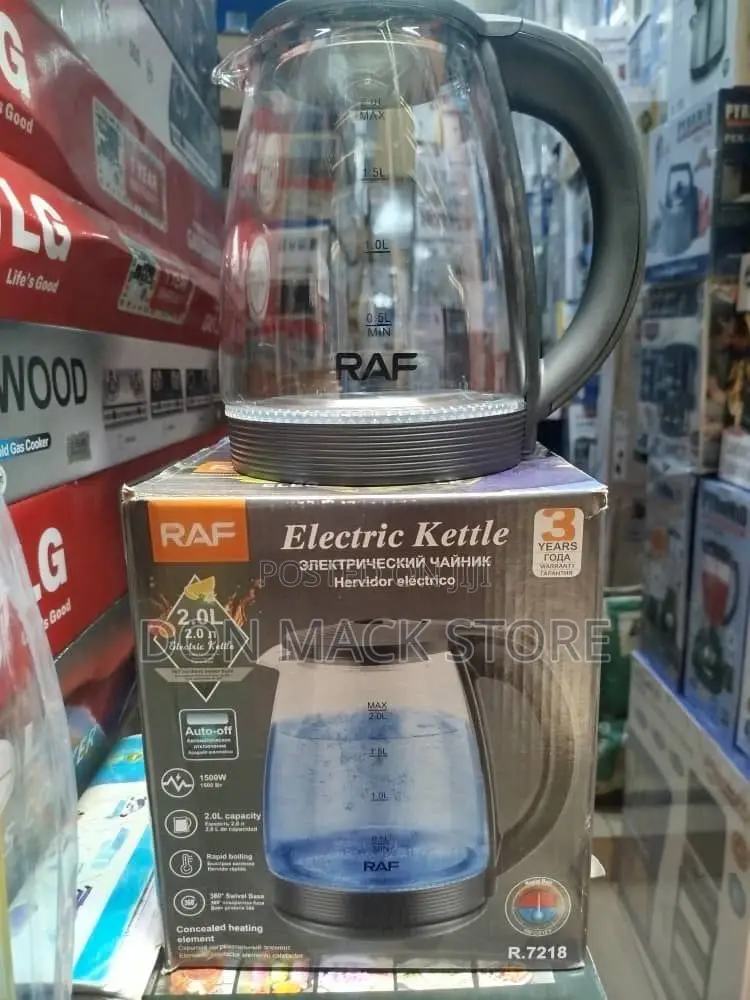 Raf Transparent Electric Jug