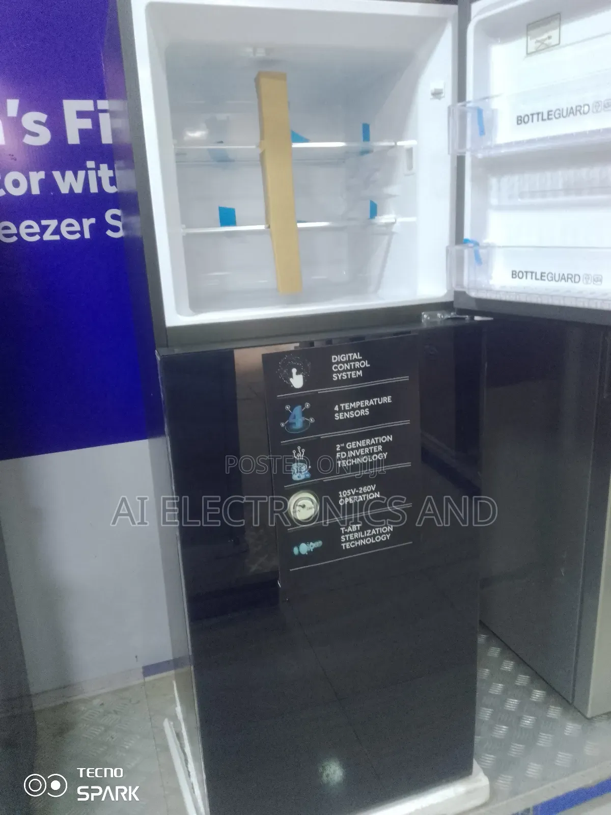 Haier Thermocool Smart Inverter Refrigerator Mirror Face Model 350ibga