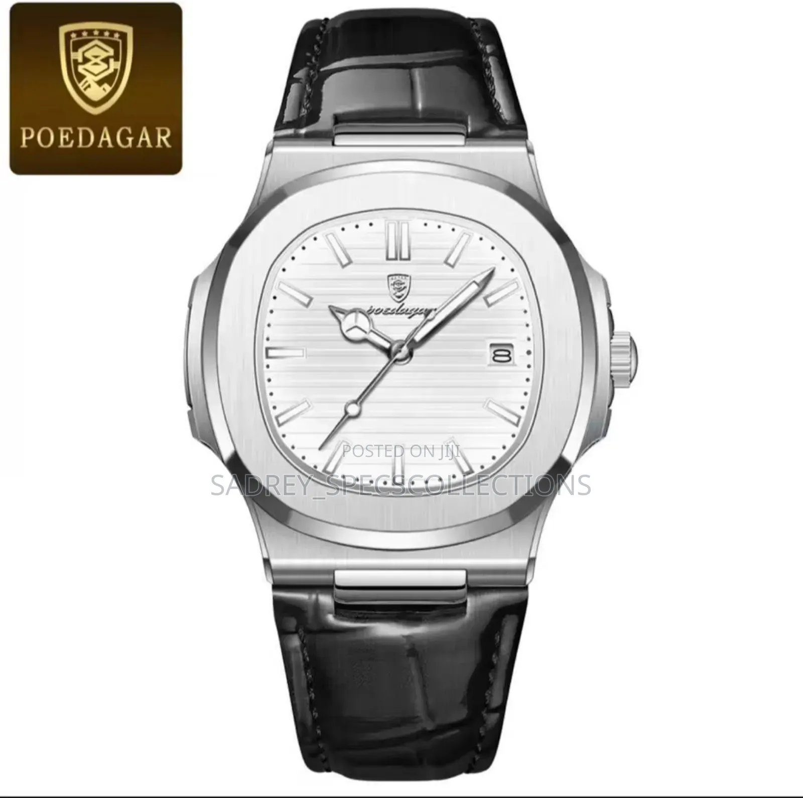 Leather Wristwatches Poadagar Classic