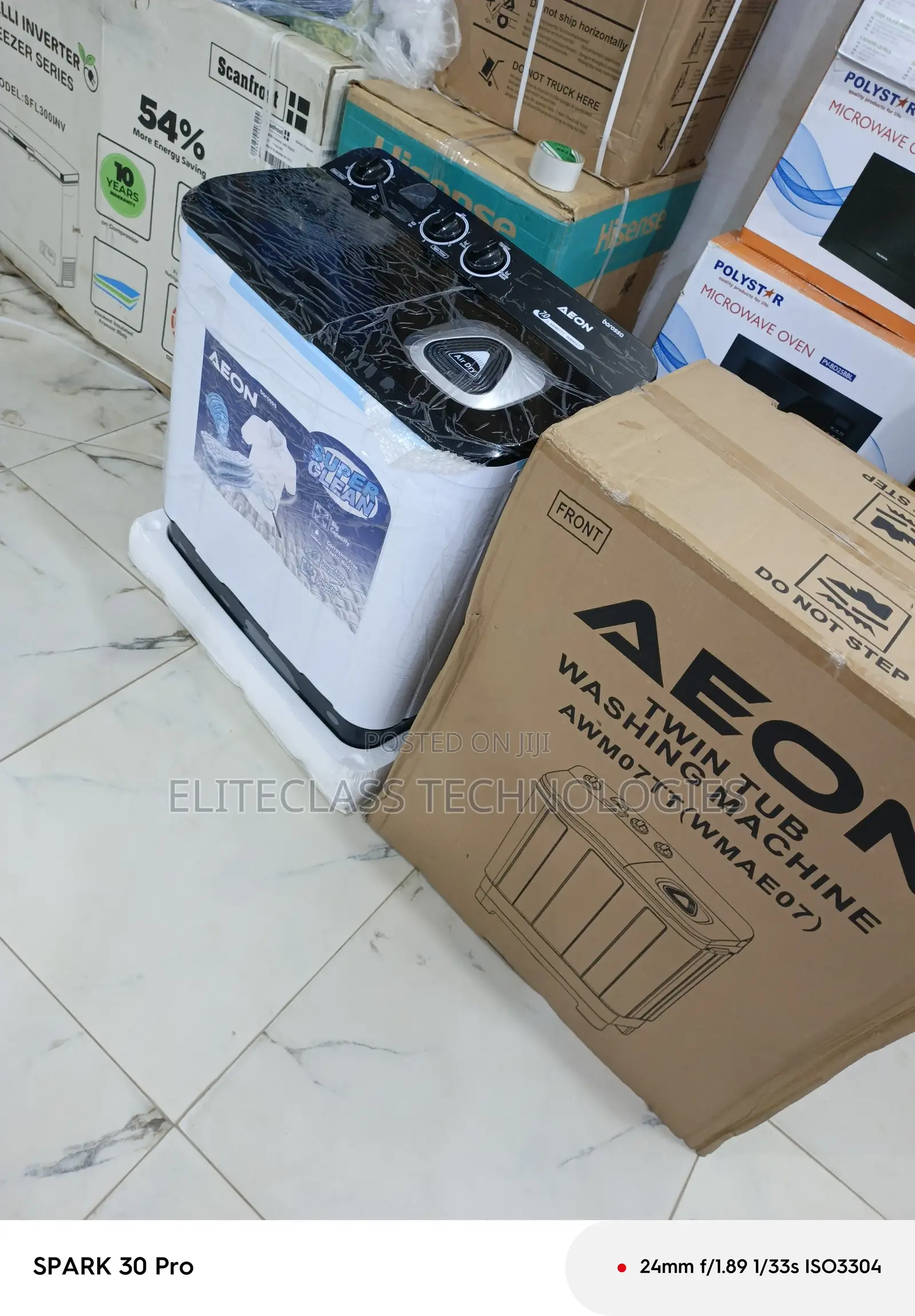 Toptier Aeon Twin Tub 7kg Washing Machine