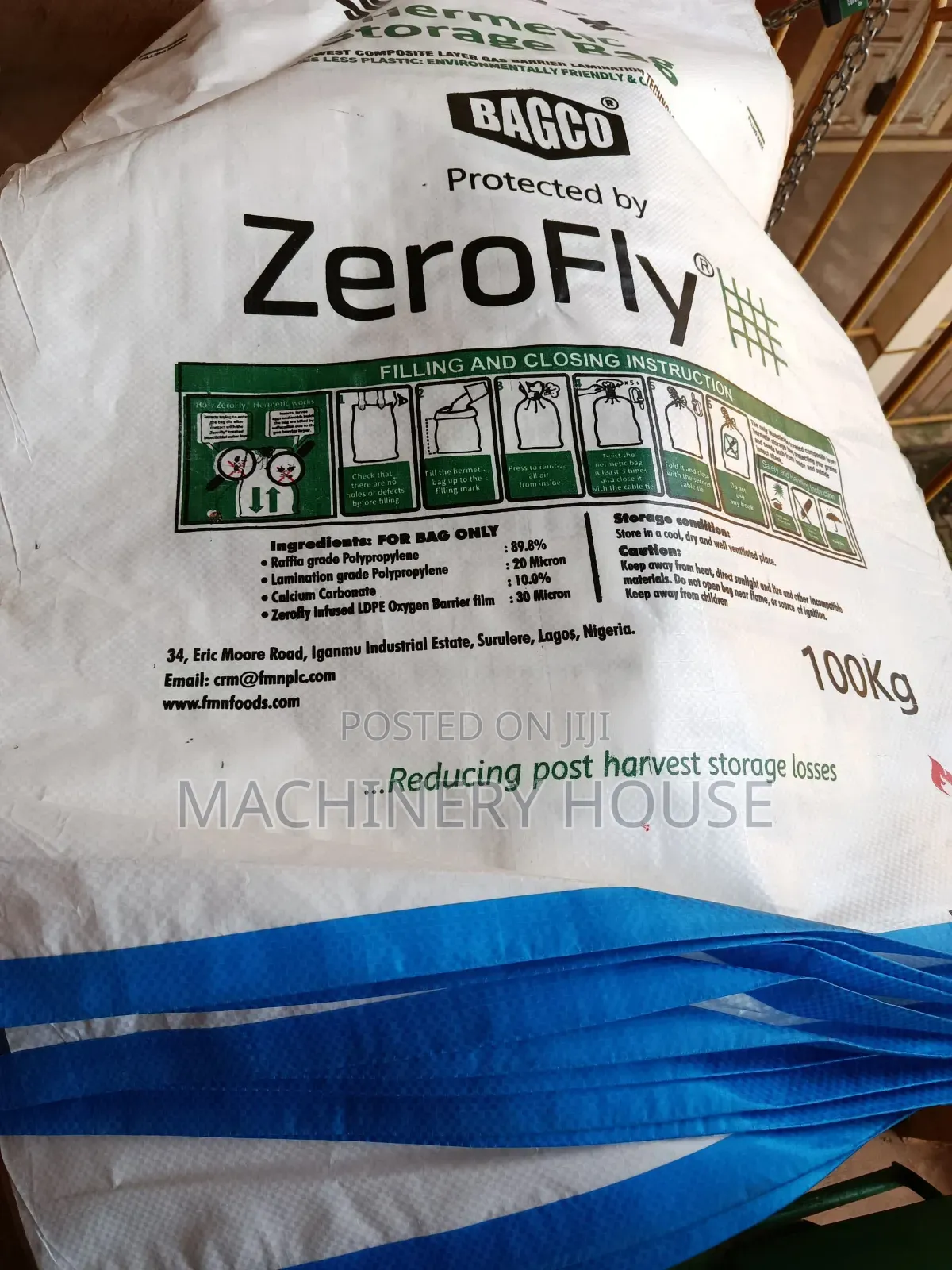 Hermatic Storage Bags Super Sacks Zero Fly Bags