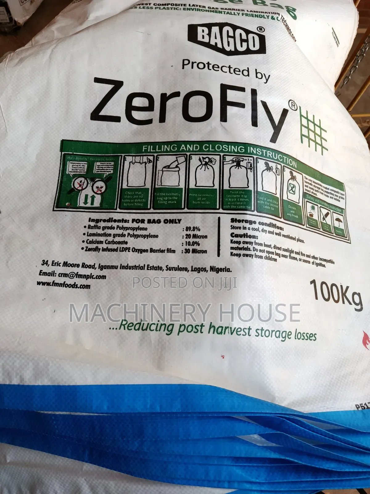 Hermatic Storage Bags Super Sacks Zero Fly Bags