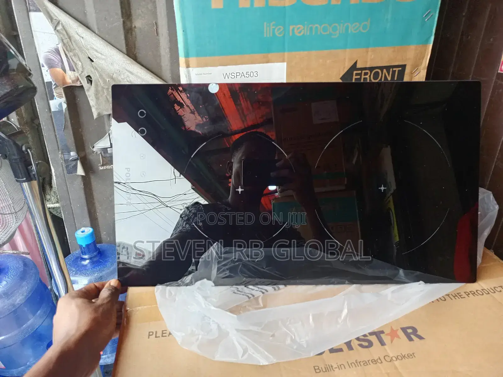 Polystar Double Burner Infrared Cooker (Pv-Hb302ga)